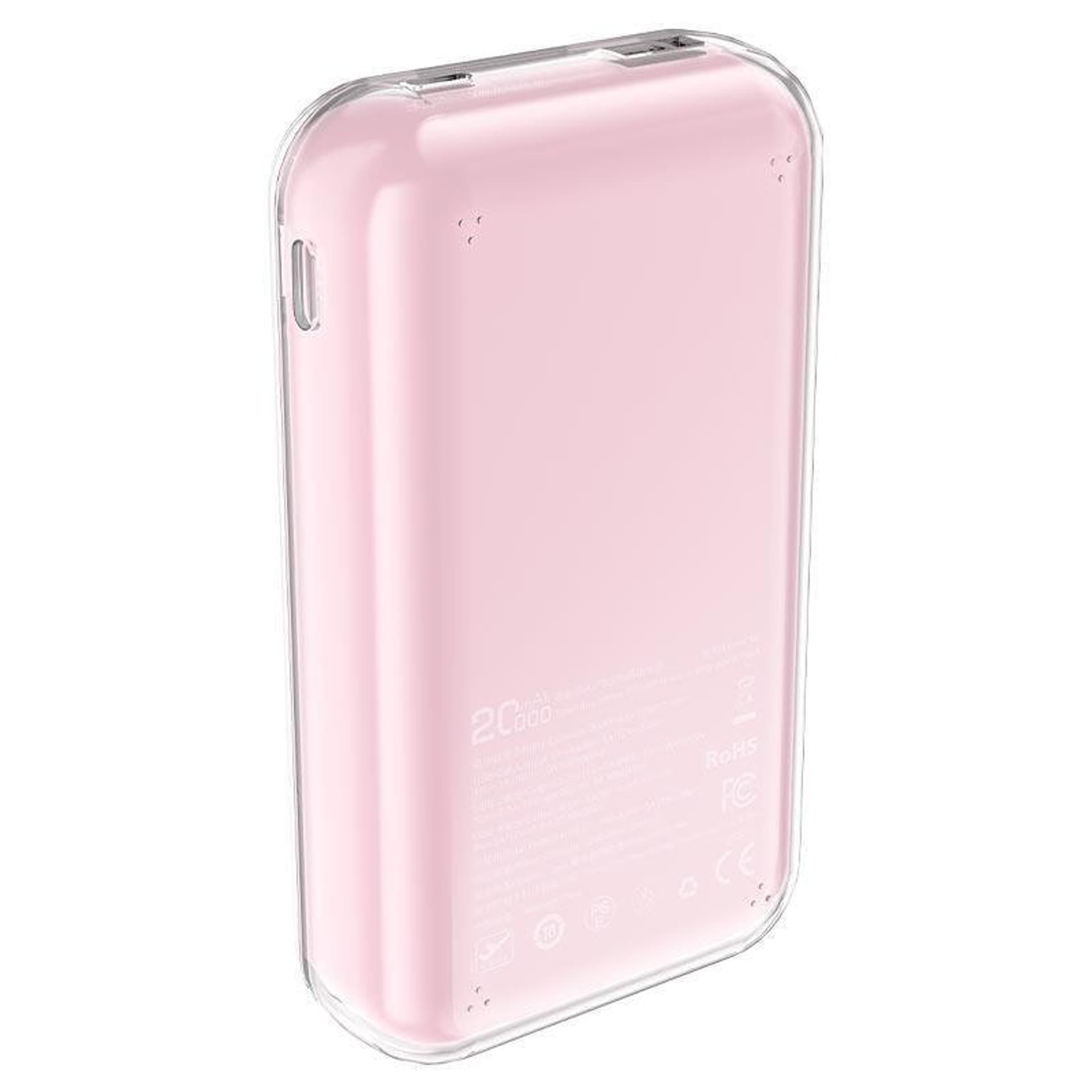 

Acefast powerbank 20000mAh Sparkling Series szybkie ładowanie 30W różowy (M2)
