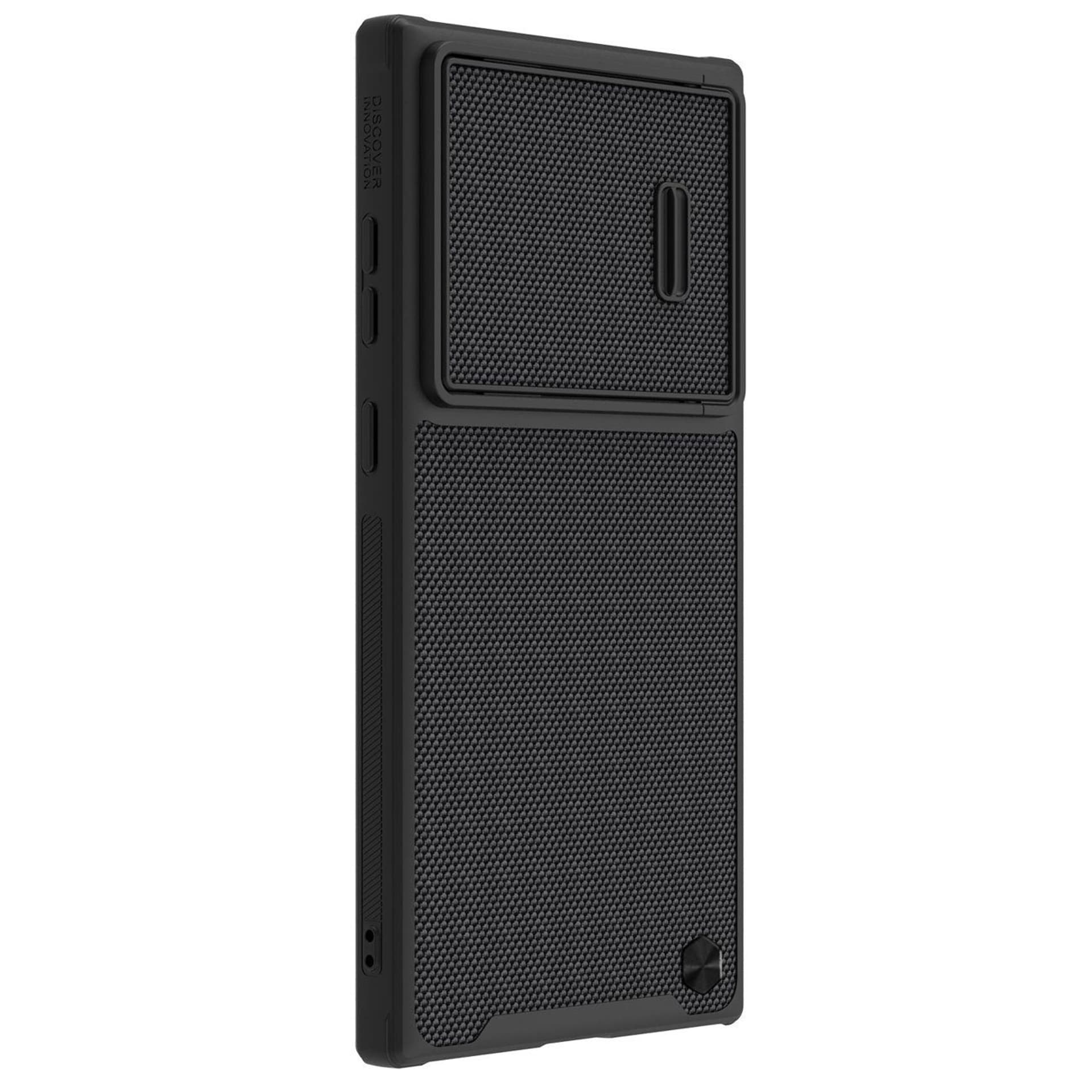 

Nillkin Textured S Case etui Samsung Galaxy S22 Ultra pancerny pokrowiec z osłoną na aparat czarne