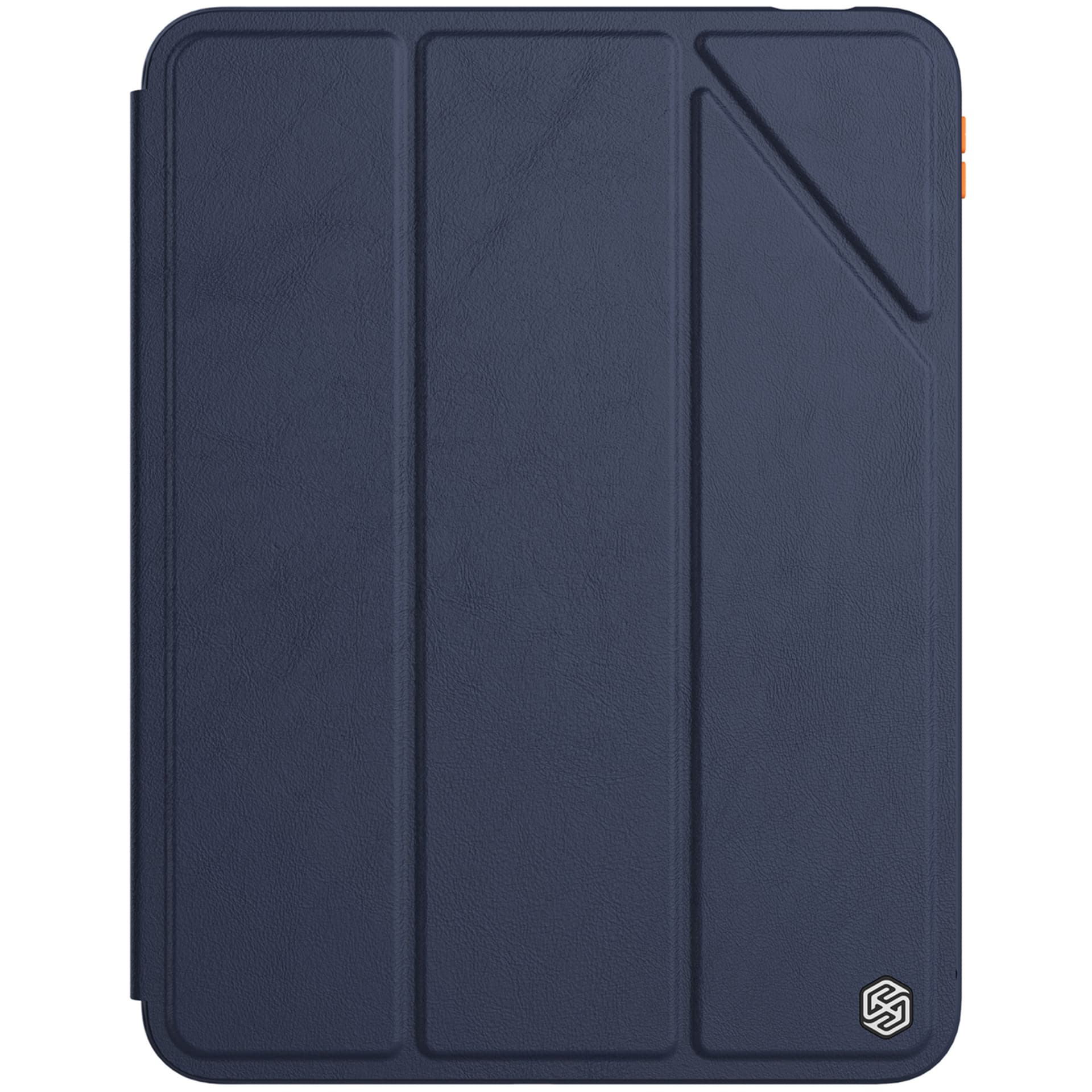 

Nillkin Bevel Leather Case etui iPad 10.9'' 2022 (10 gen.) smart cover pokrowiec z klapką podstawka niebieskie, 10 gen.) smart cover pokrowiec z klapką podstawka niebieski