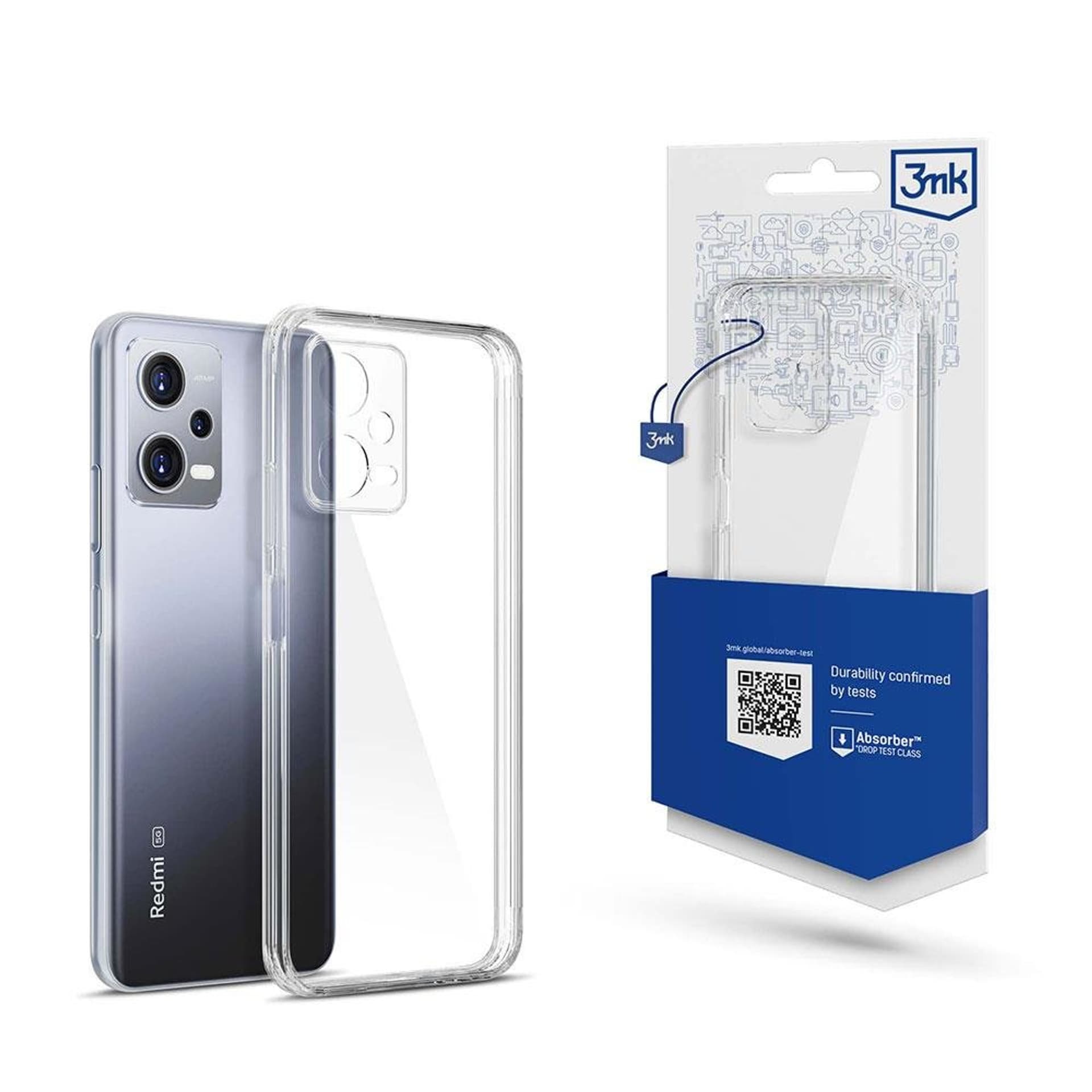 

Xiaomi Redmi Note 12 Pro+ - 3mk Clear Case