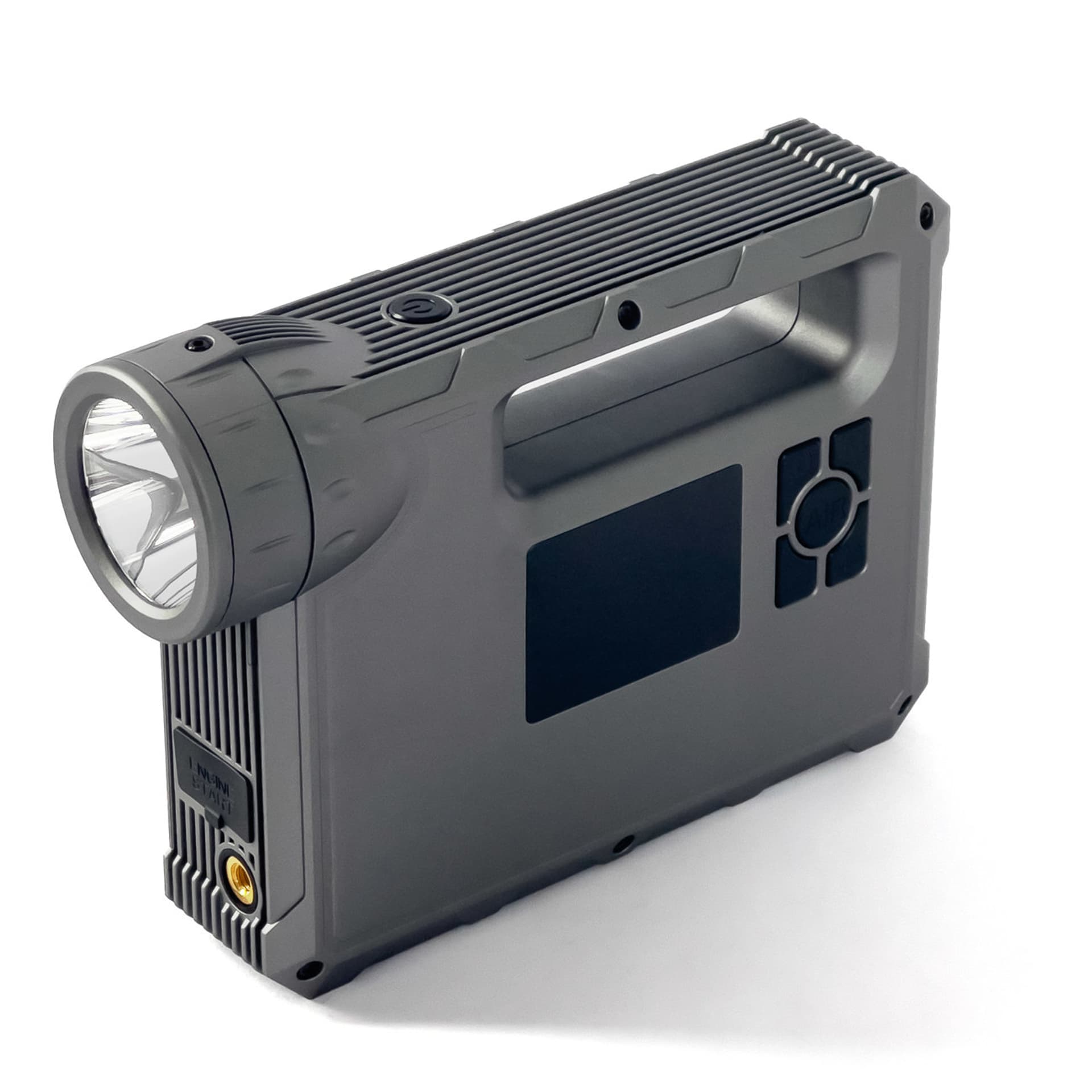 

Choetech jump starter z kompresorem, powerbankiem 8000mAh, latarką LED czarny (TC0017)