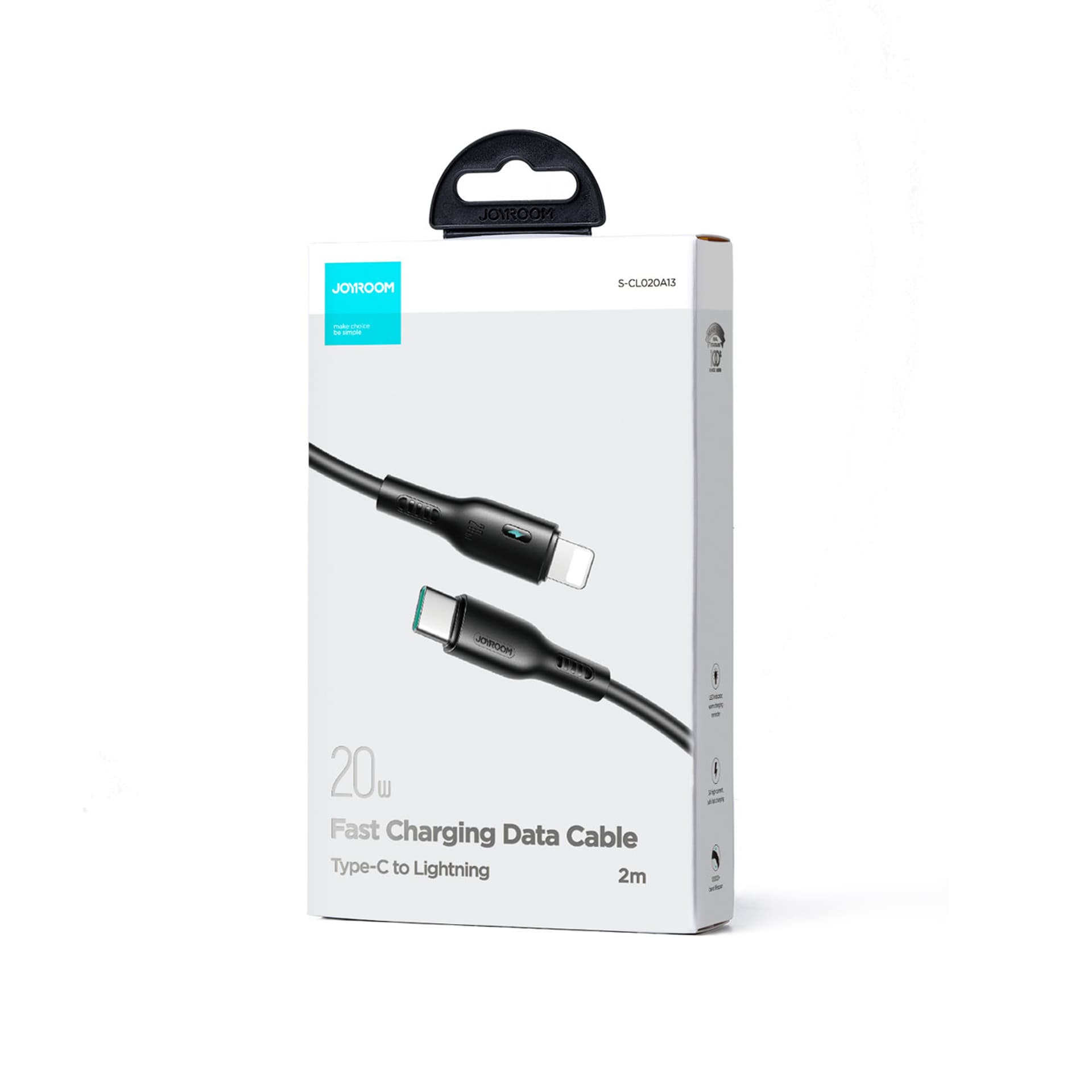 

Kabel USB C - Lightning 20W 2m Joyroom S-CL020A13 - czarny