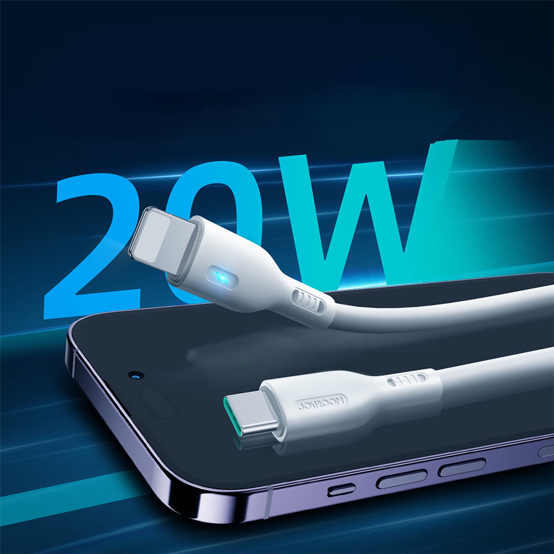 

Kabel USB C - Lightning 20W 2m Joyroom S-CL020A13 - biały