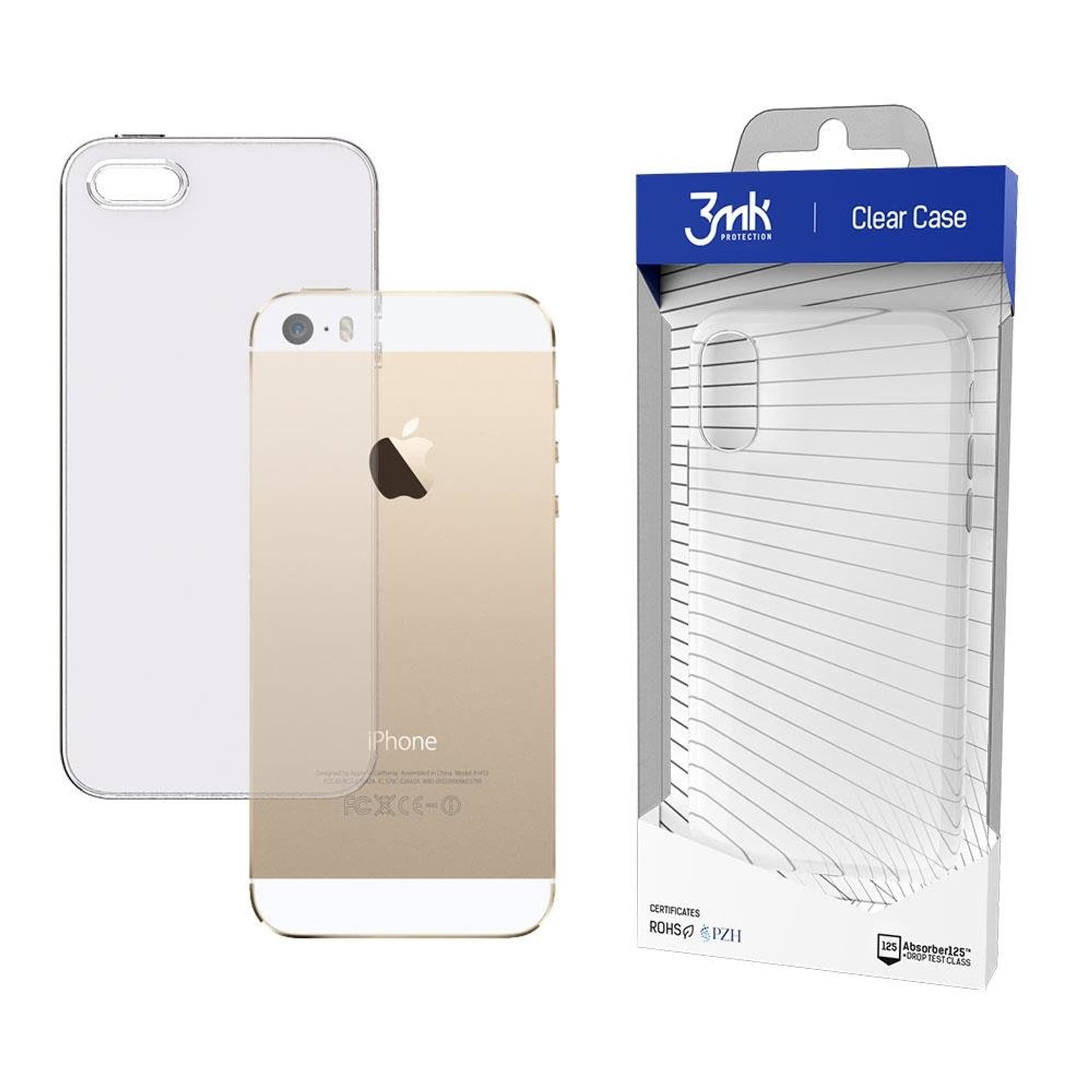 

Apple iPhone 5/5S/SE - 3mk Clear Case