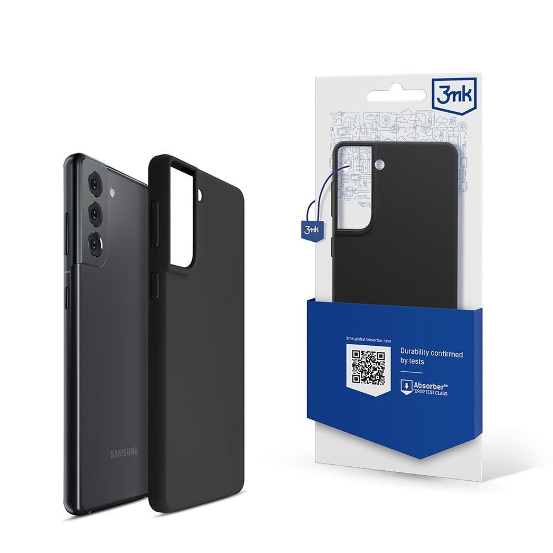 

Etui SAMSUNG GALAXY S22+ PLUS 3mk Silicone Case czarne