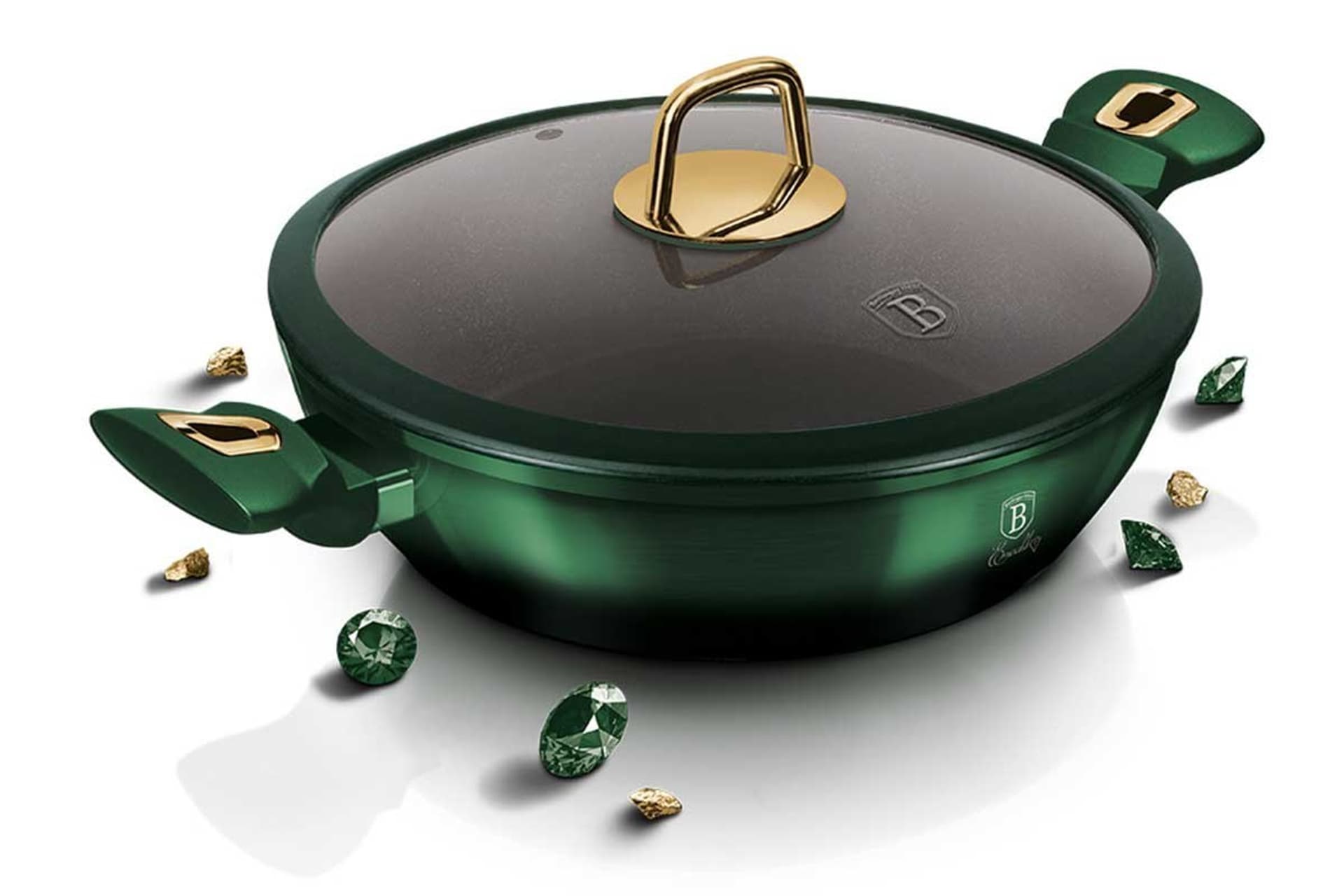 

GARNEK TYTANOWY BERLINGER HAUS 28cm BH-6060 EMERALD