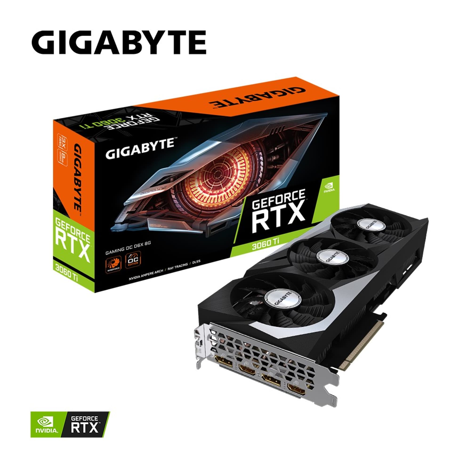 

Karta graficzna Gigabyte GeForce RTX 3060 Ti GAMING OC 8GB GDDR6X