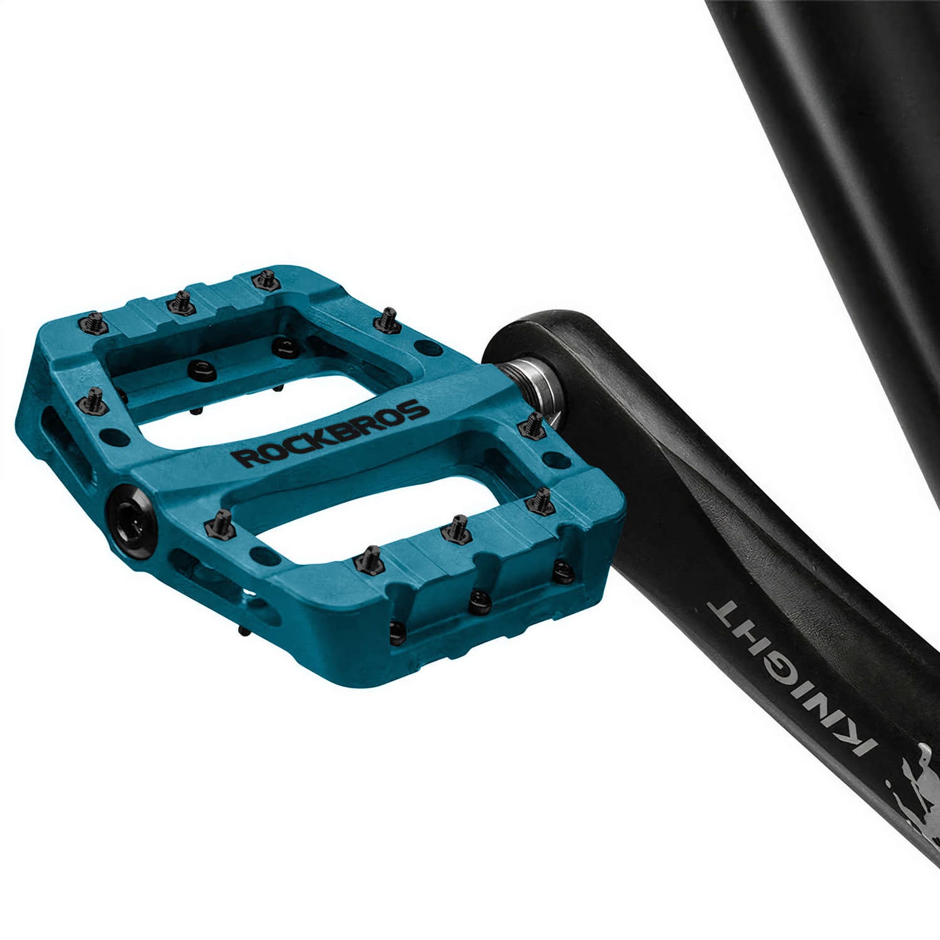 

Pedały rowerowe RockBros 2017-12CBL platformowe nylon Niebieskie