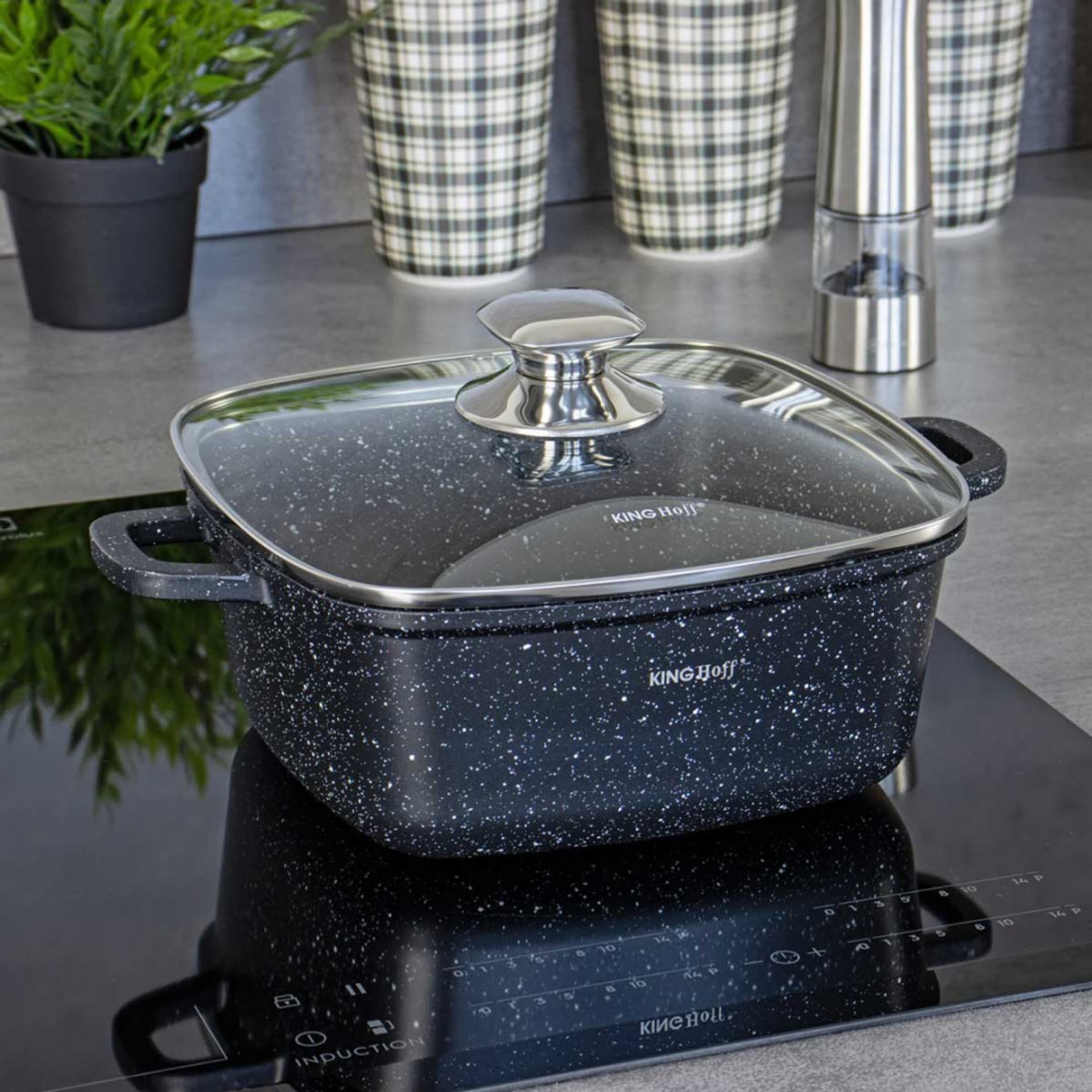 

KINGHOFF GARNEK MARMUROWY 24cm KH-1603 4,5L