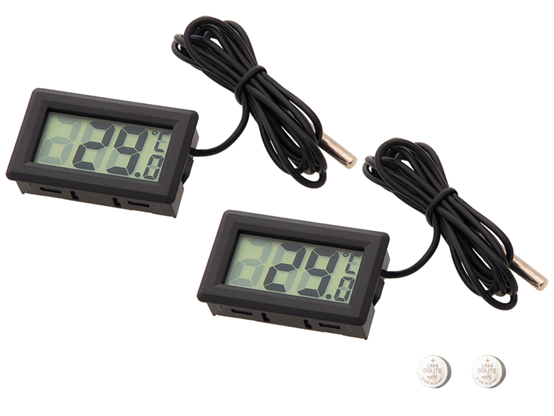

50-333# Termometr panelowy blow lcd th001 2szt
