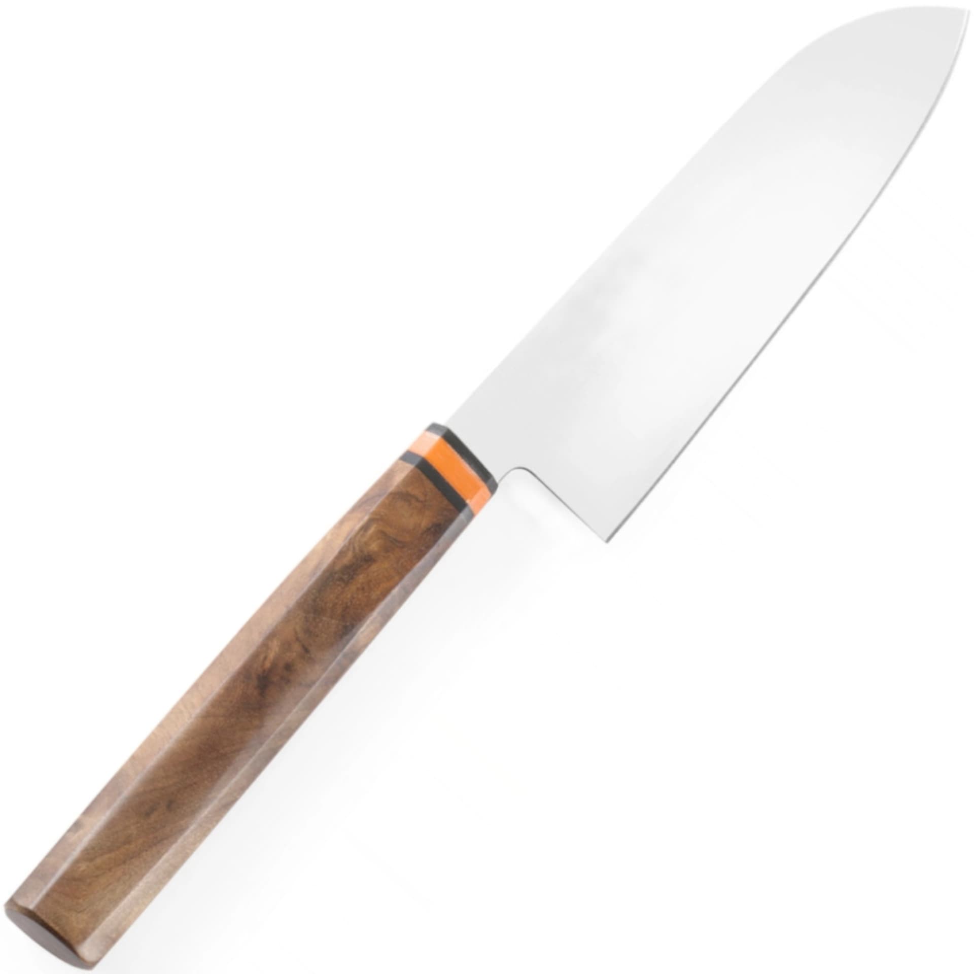 

Nóż szefa kuchni SANTOKU ze stali nierdzewnej dł. 160 mm Titan East