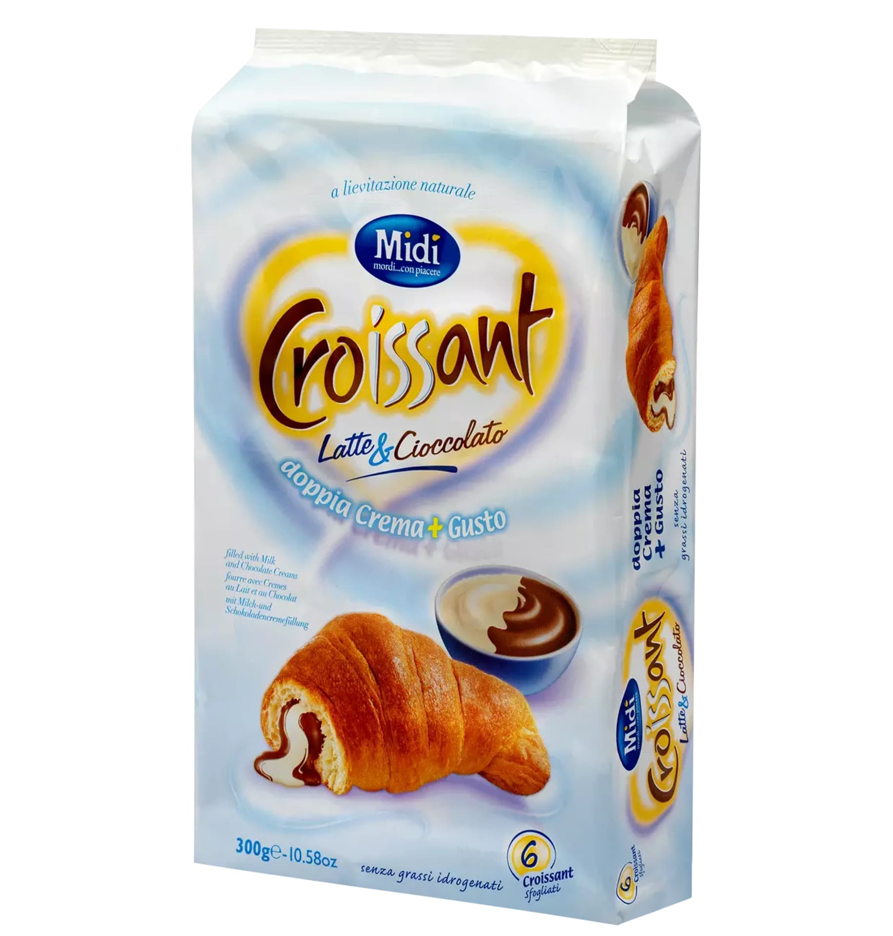 

Meister Moulin Croissant Latte & Cioccolato 6x50 g