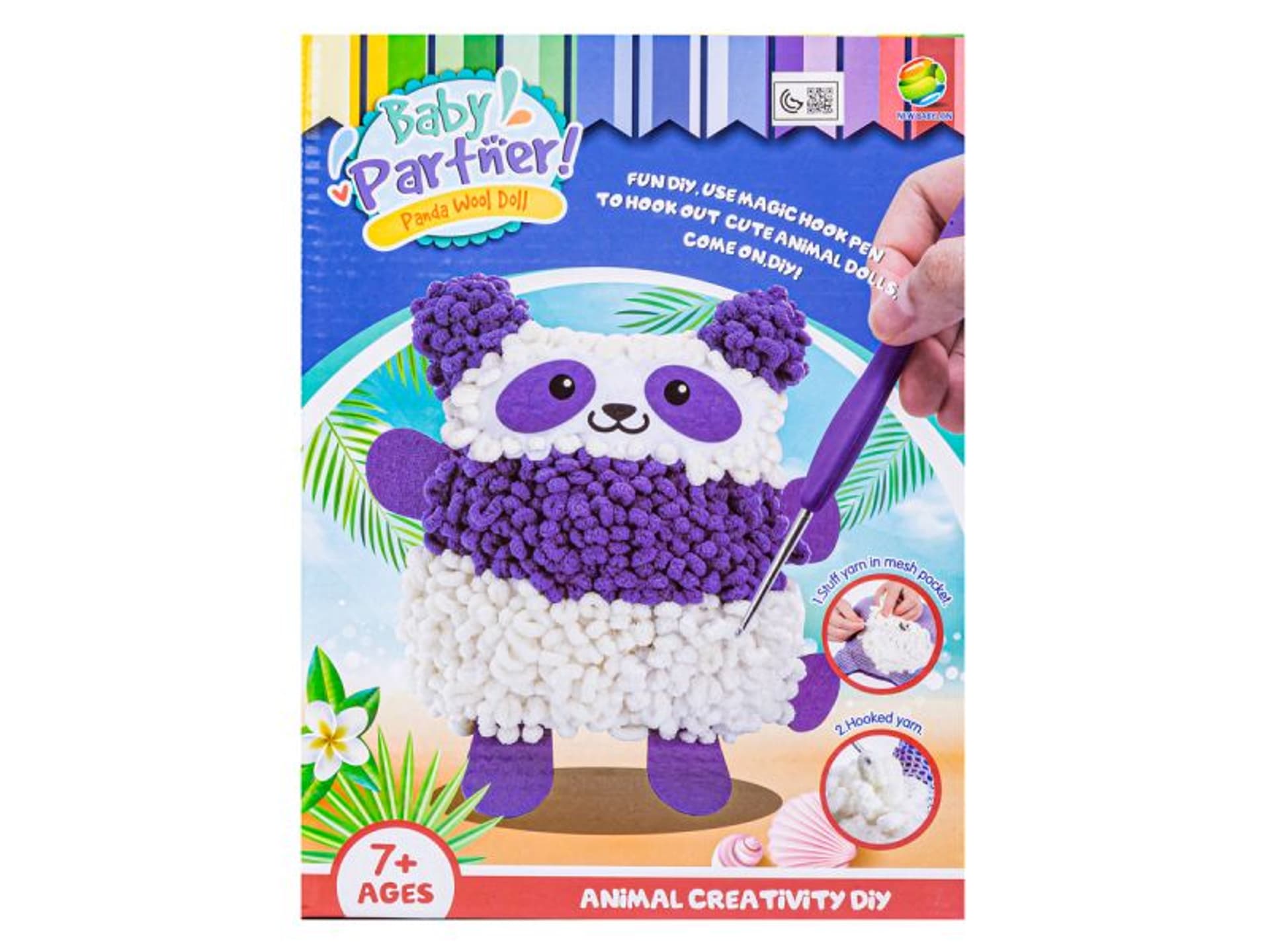 

Kreatywny Zestaw Wyszywanka, Maskotka, Pluszak Do Szycia, Poduszka Do Ozdobienia DIY PANDA