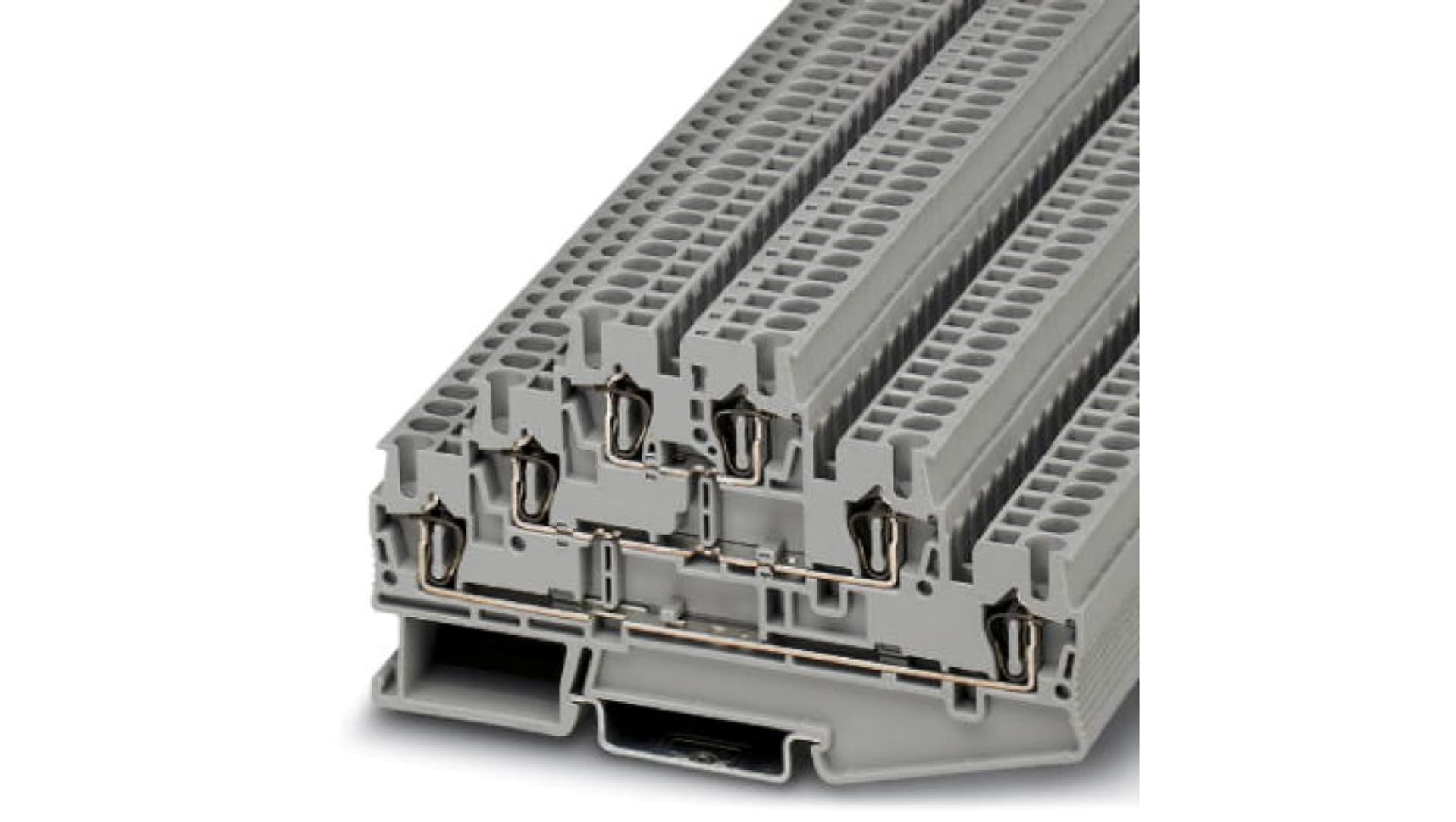 

Złączka szynowa 3-piętrowa 0,08-4mm2 szara ST 2,5-3L 3036042