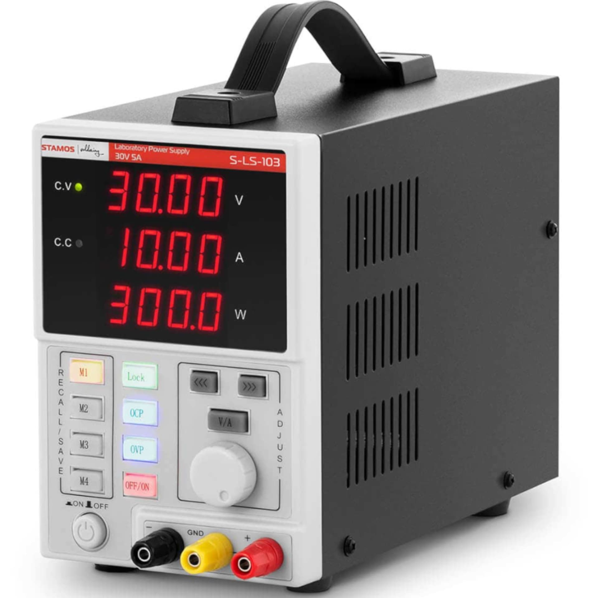 

Zasilacz laboratoryjny serwisowy 0-30 V 0-10 A DC 300 W LED RS485