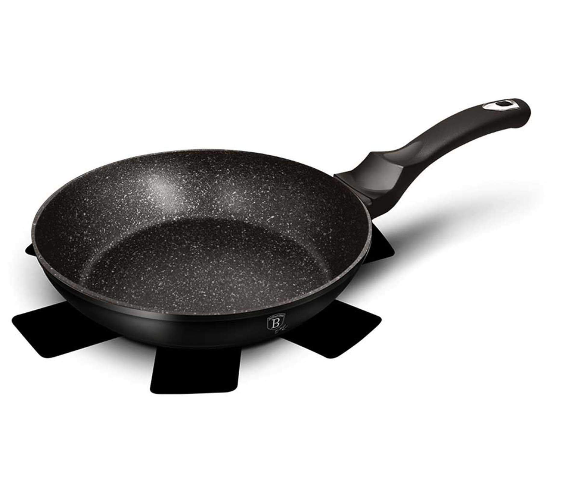 

PATELNIA GRANITOWA 28cm BERLINGER HAUS BLACK SILVER BH-1845