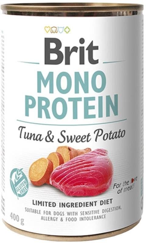 

BRIT MONO PROTEIN TUNA & SWEET POTATO 400 g
