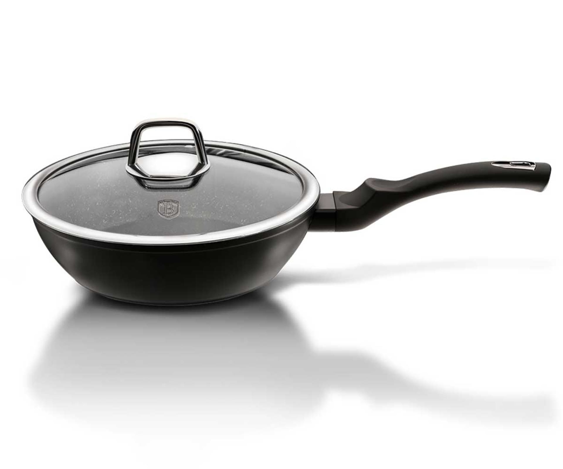 

PATELNIA GRANITOWA 24cm BERLINGER HAUS BLACK SILVER BH-1853