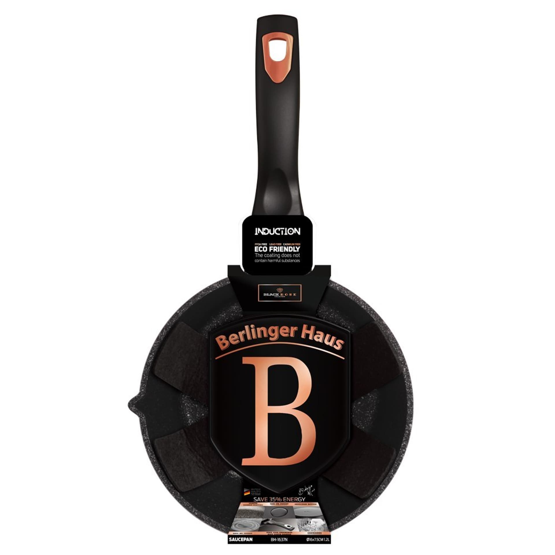 

RONDEL GRANITOWY 16cm BERLINGER HAUS BLACK ROSE BH-1637