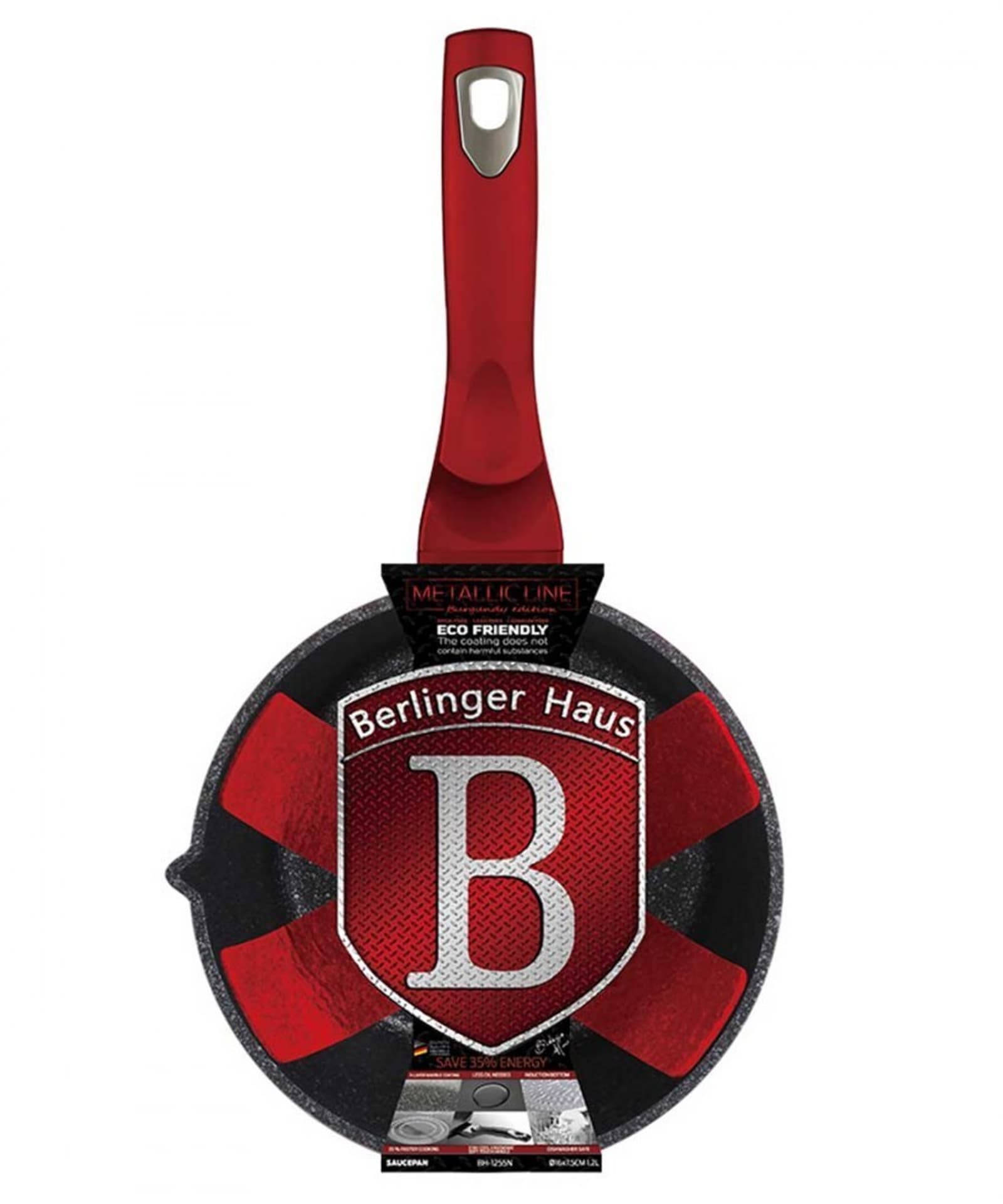 

RONDEL GRANITOWY 16cm BERLINGER HAUS RED METALLIC BH-1255