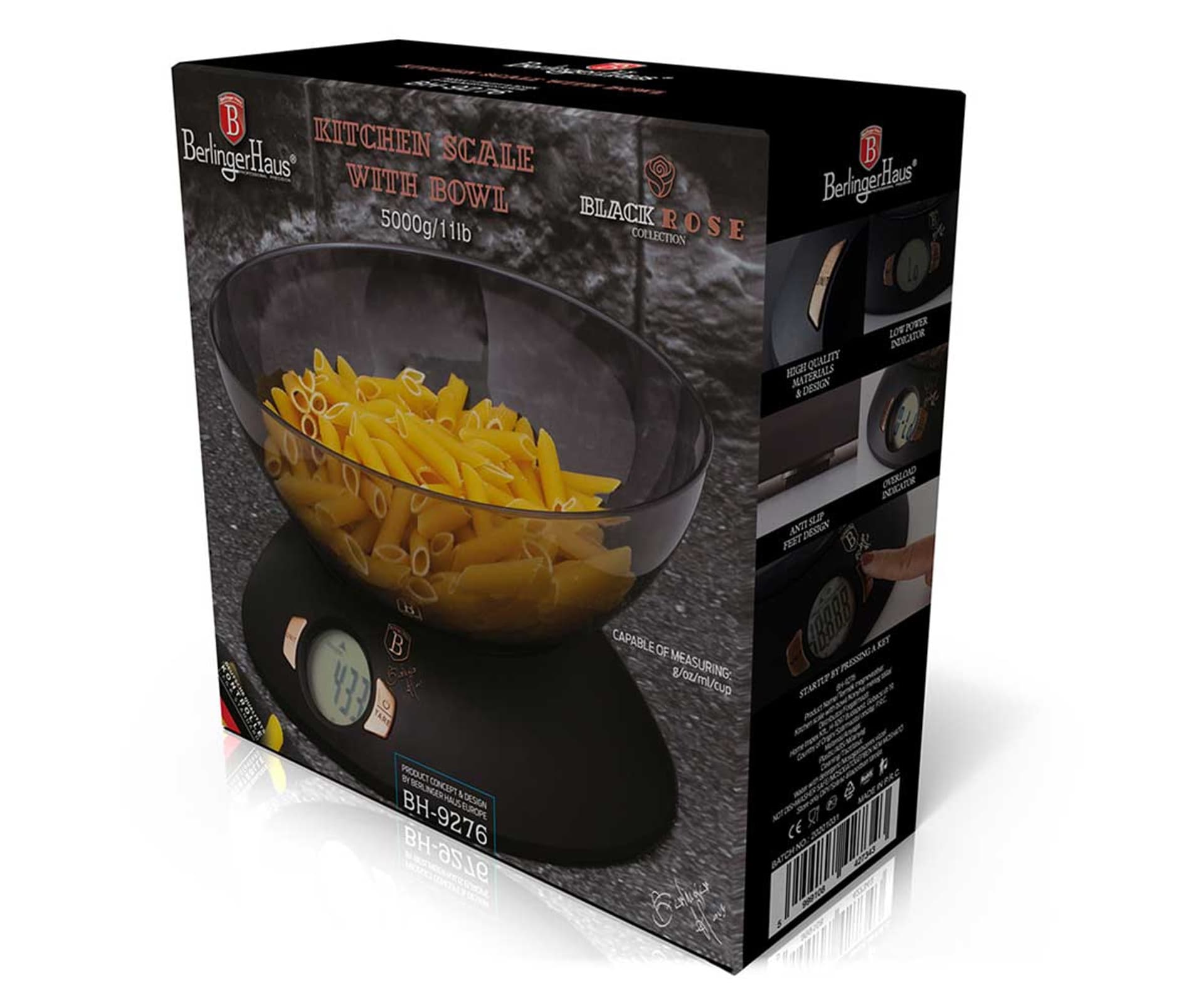 

WAGA KUCHENNA Z MISĄ BERLINGER HAUS BH-9276