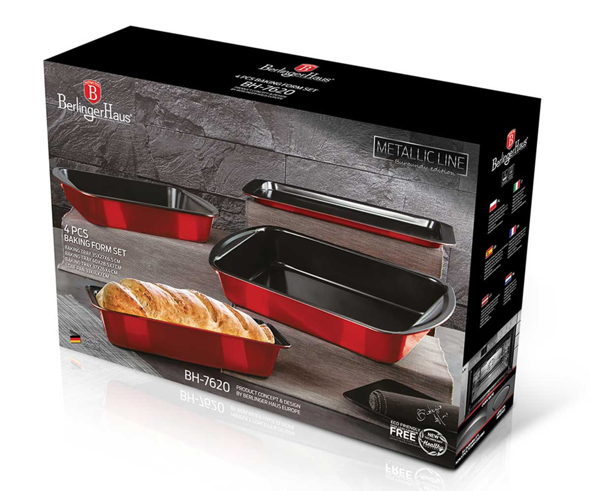 

ZESTAW FORM DO PIECZENIA BERLINGER HAUS BH-7620