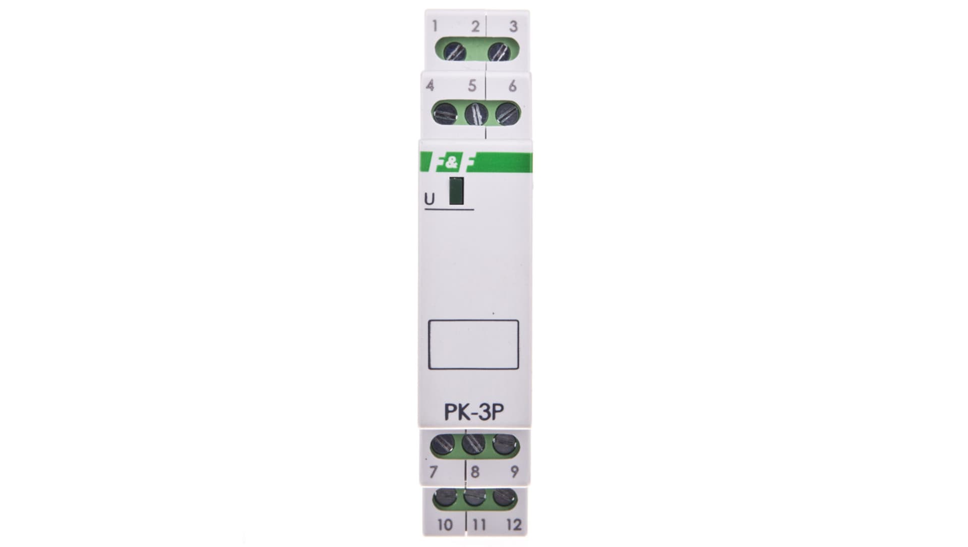 

Przekaźnik instalacyjny 3P 8A 12V AC/DC PK-3P-12V