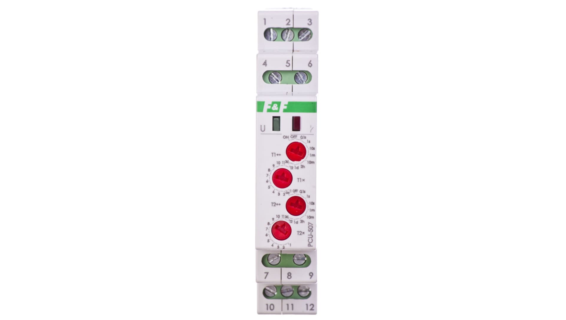 

Przekaźnik czasowy 2P 8A 0,1sek-576h (praca/przerwa) 24V AC/DC 2-funkcyjny PCU-507-24V, Praca/przerwa) 24v ac/dc 2-funkcyjny pcu-507-24