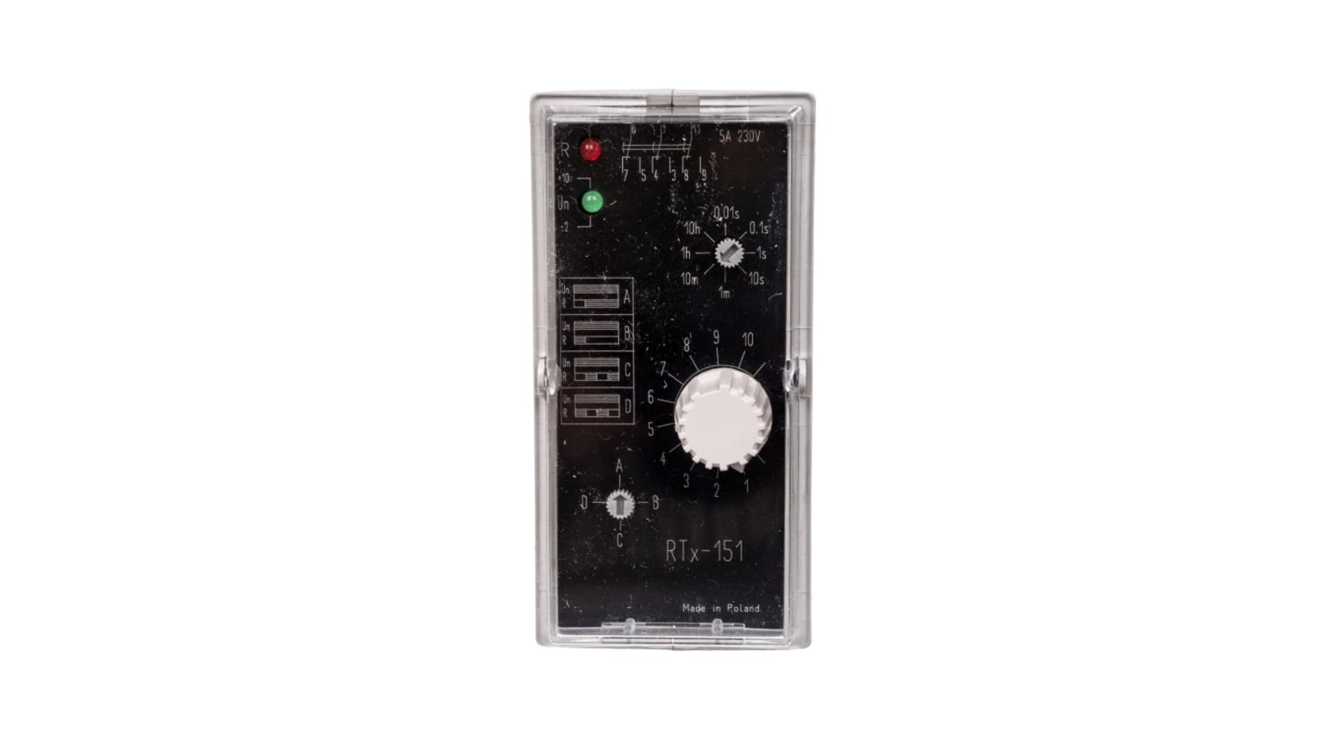 

Przekaźnik czasowy 5A 0,01sek-100h 24-48V AC/DC RTX-151 24/48 2000671