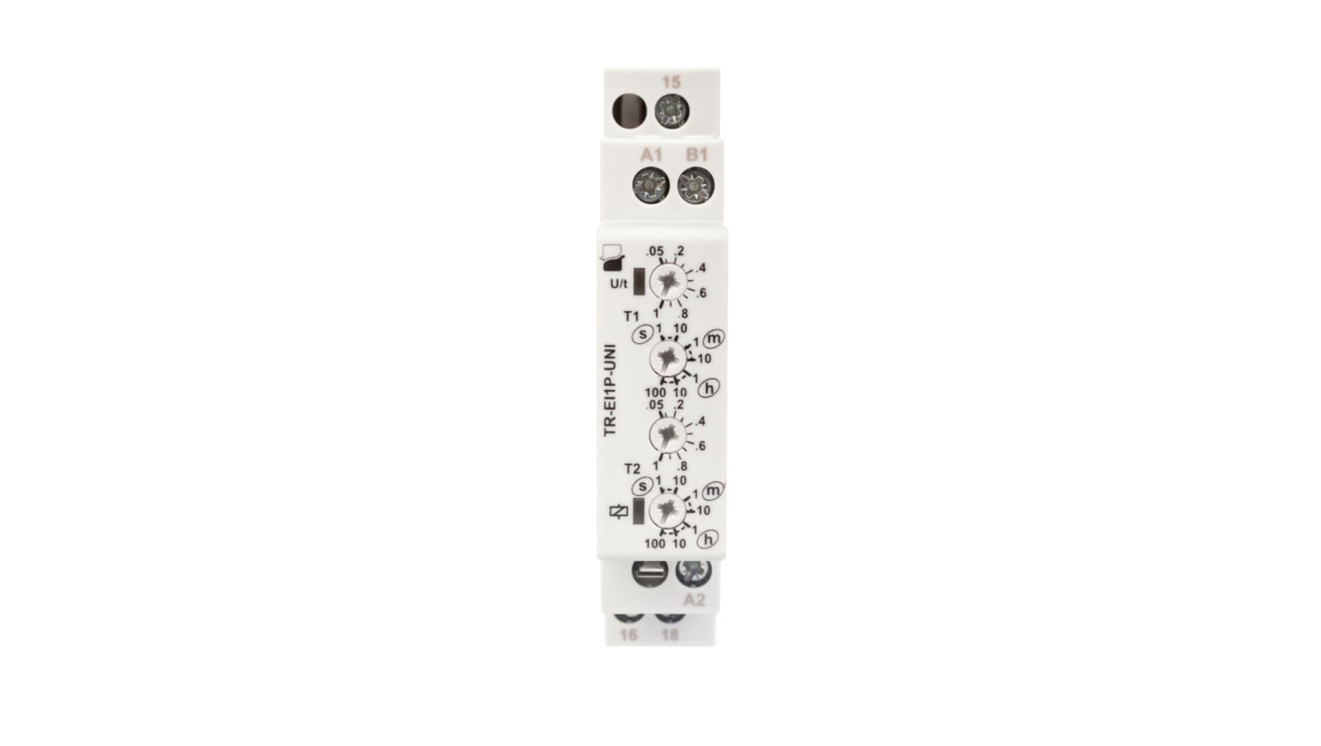 

Przekaźnik czasowy wielofunkcyjny 1P 8A 1sek-100h 12-240V AC/DC TR-EI1P-UNI 2612869
