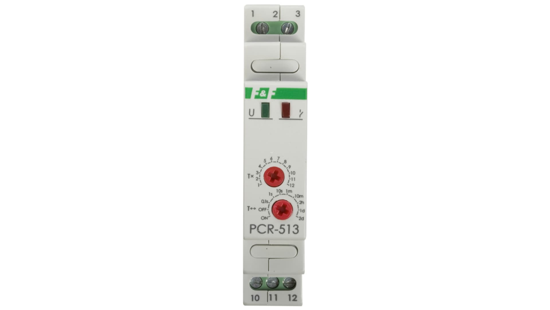 

Przekaźnik czasowy 1P 10A 0,1sek-576h 230V AC opóźnione załączenie PCR-513