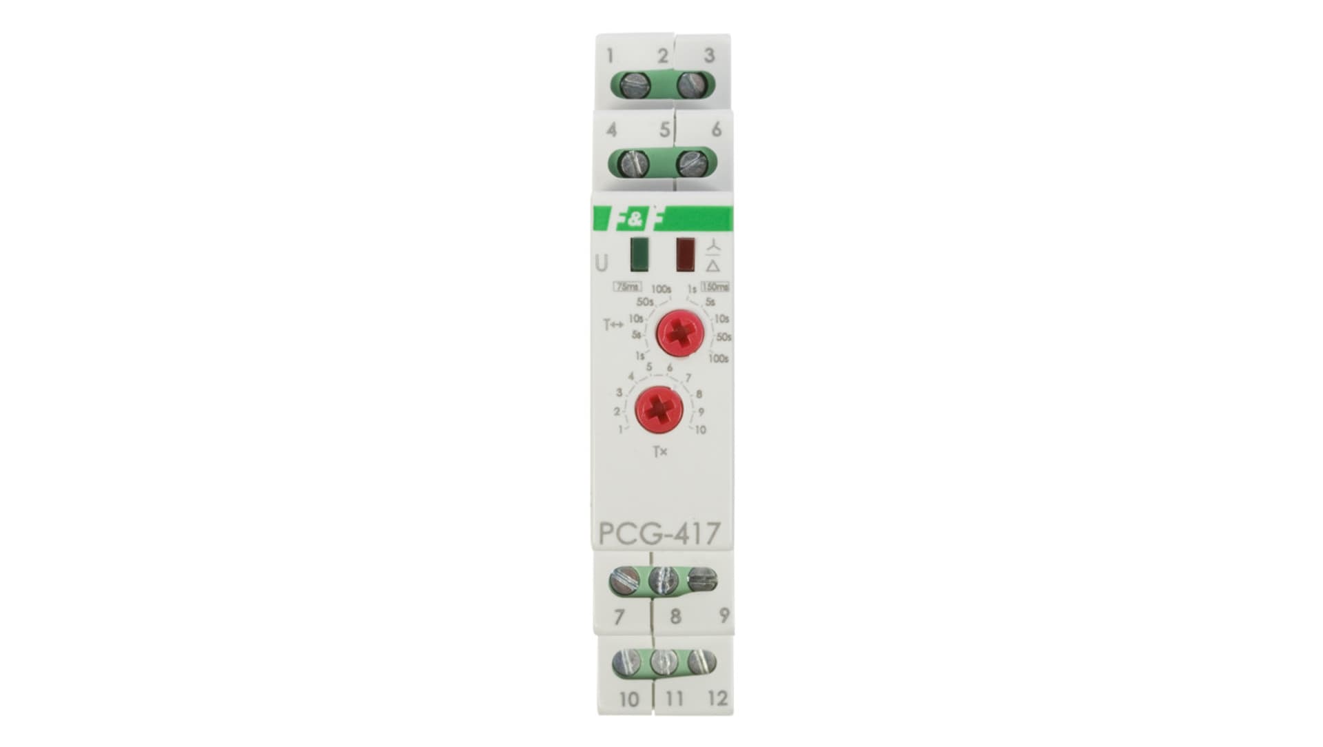 

Przekaźnik czasowy 2Z 8A 1-1000sek 230V AC, 24V AC/DC gwiazda-trójkąt PCG-417DUO