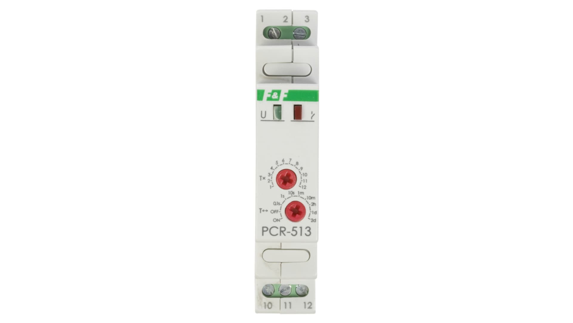 

Przekaźnik czasowy 1P 10A 0,1sek-576h 24V AC/DC opóźnione załączenie PCR-513-24V