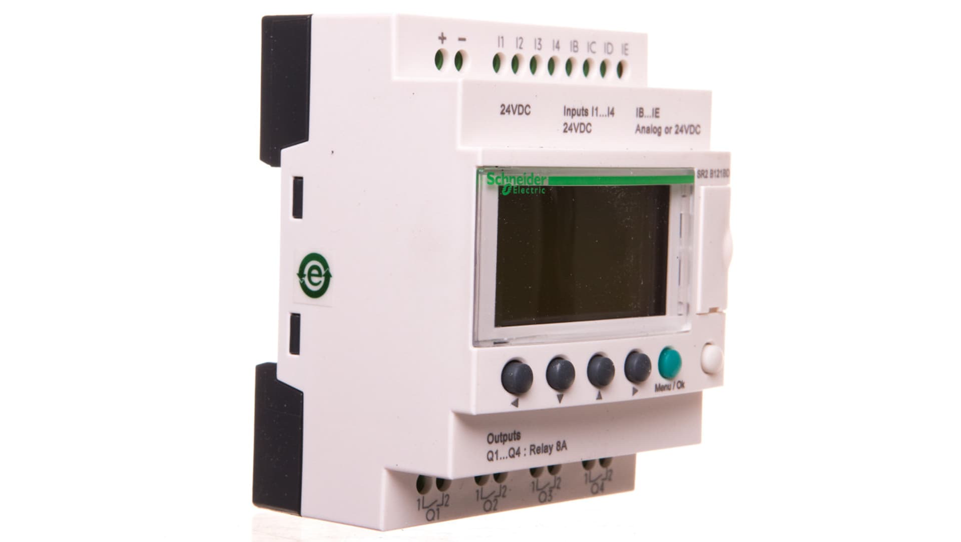 

Przekaźnik programowalny 24V DC 8we, 4wy Zelio Logic SR2B121BD