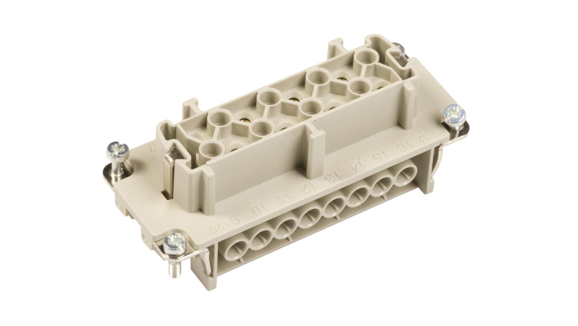 

Wkład złącza 16P+PE żeński 16A 500V EPIC H-BE 16 BS DR 10195000