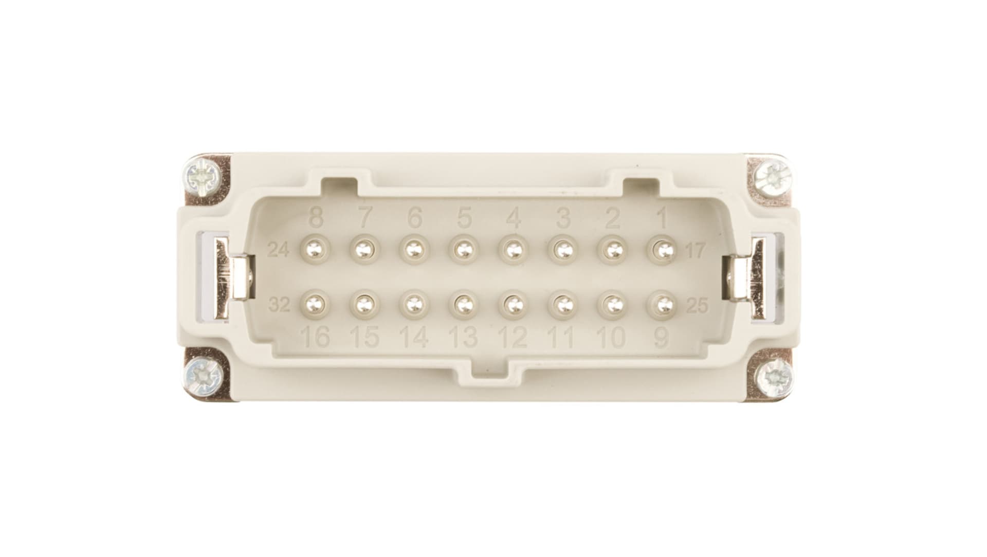 

Wkład złącza 16P+PE męski 16A 500V EPIC H-BE 16 SS DR 10194000