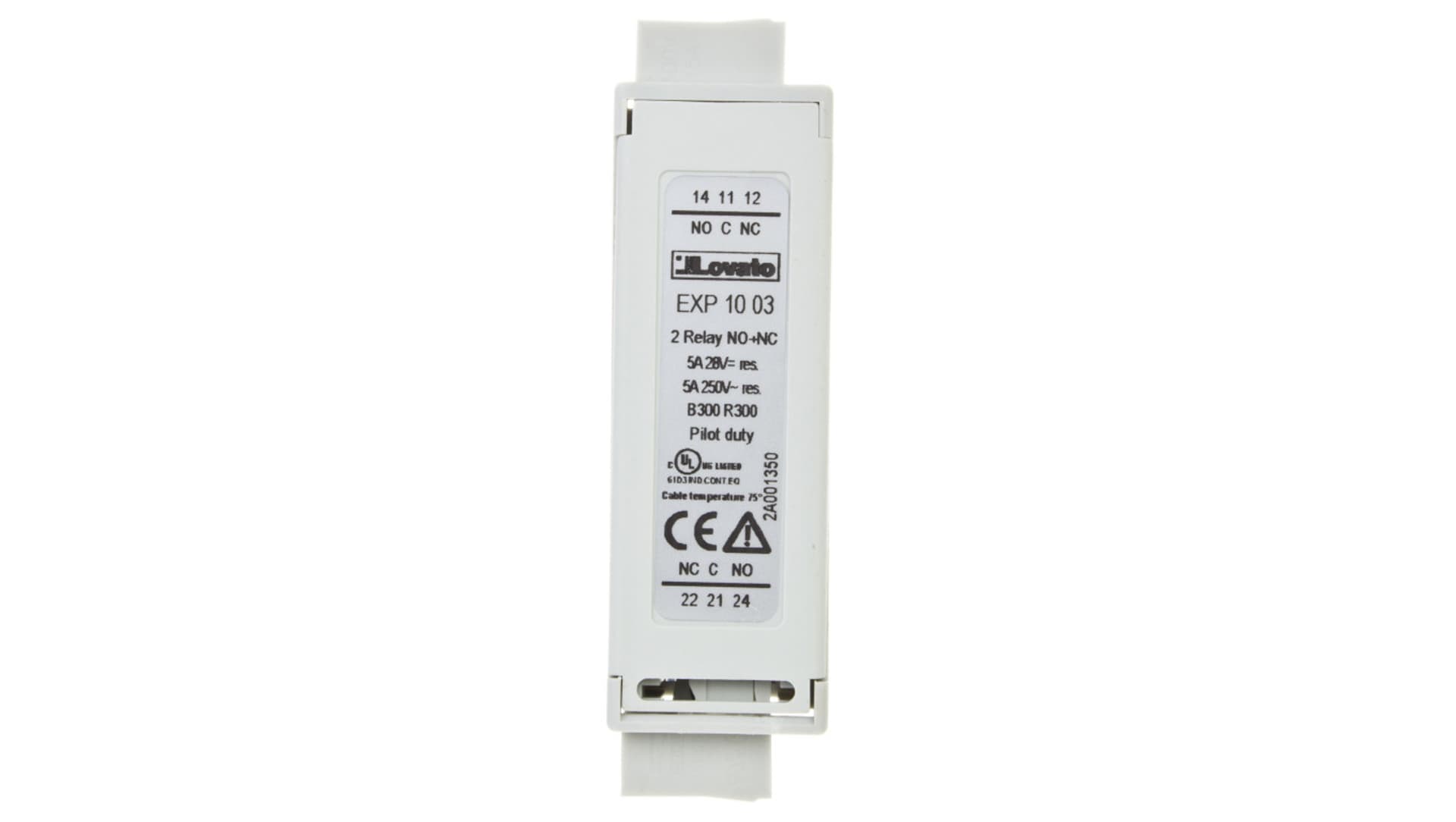 

Moduł dodatkowy, 2 wyjścia przekaźnikowe, 5A (250V) EXP1003, 250v) exp100