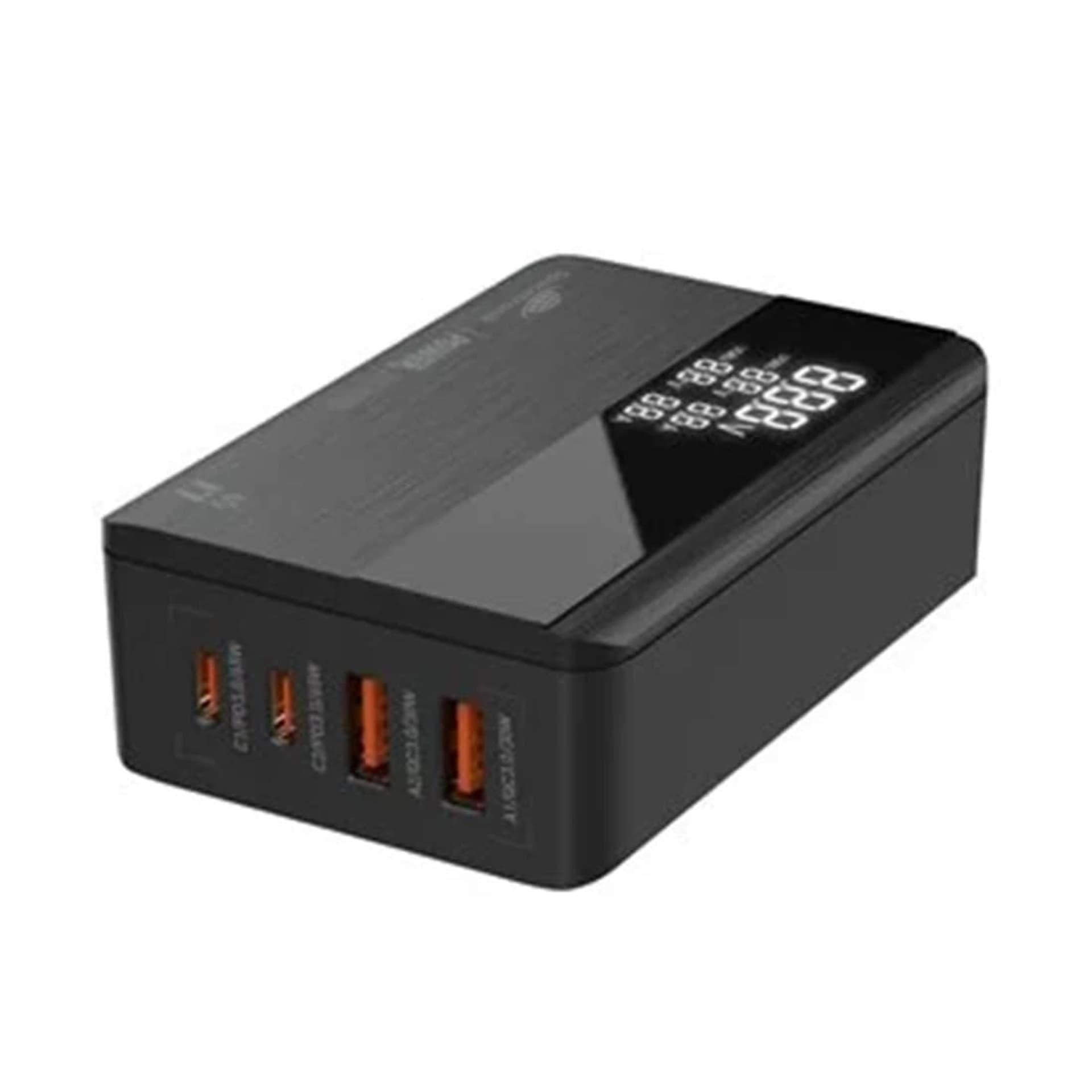 

Ładowarka GaN 65W PD QC3.0 4-portowa wyświetlacz