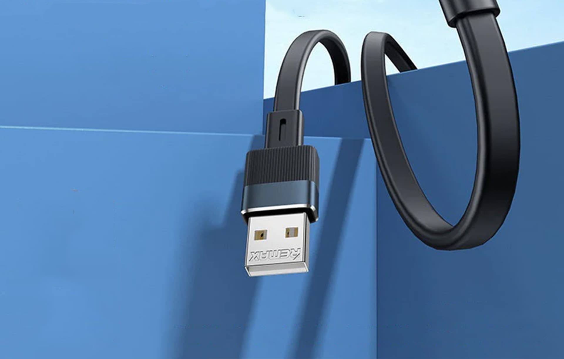 

Kabel USB-C Remax Flushing, 2.4A, 1m (czarny)