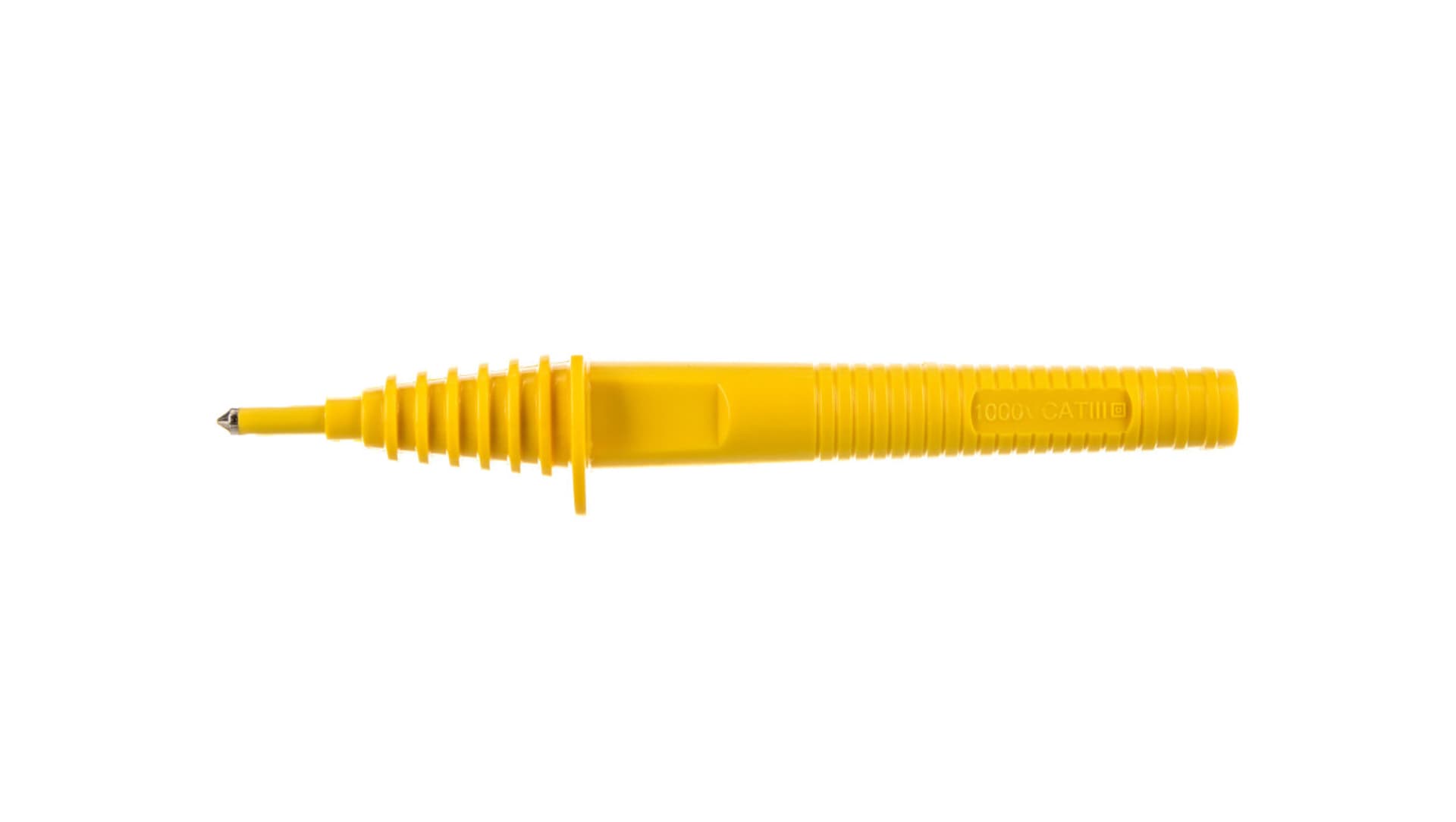 

Sonda ostrzowa z gniazdem bananowym żółta WASONYEOGB1