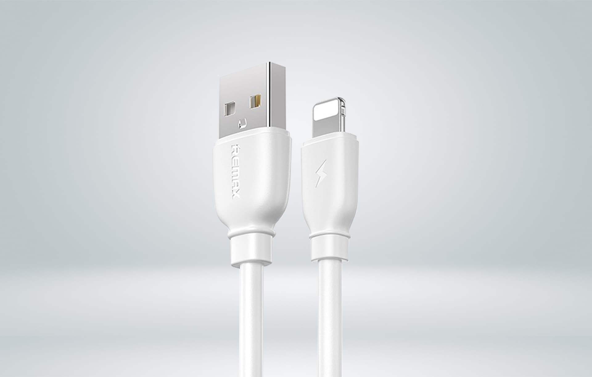 

Kabel USB Lightning Remax Suji Pro, 1m (biały)