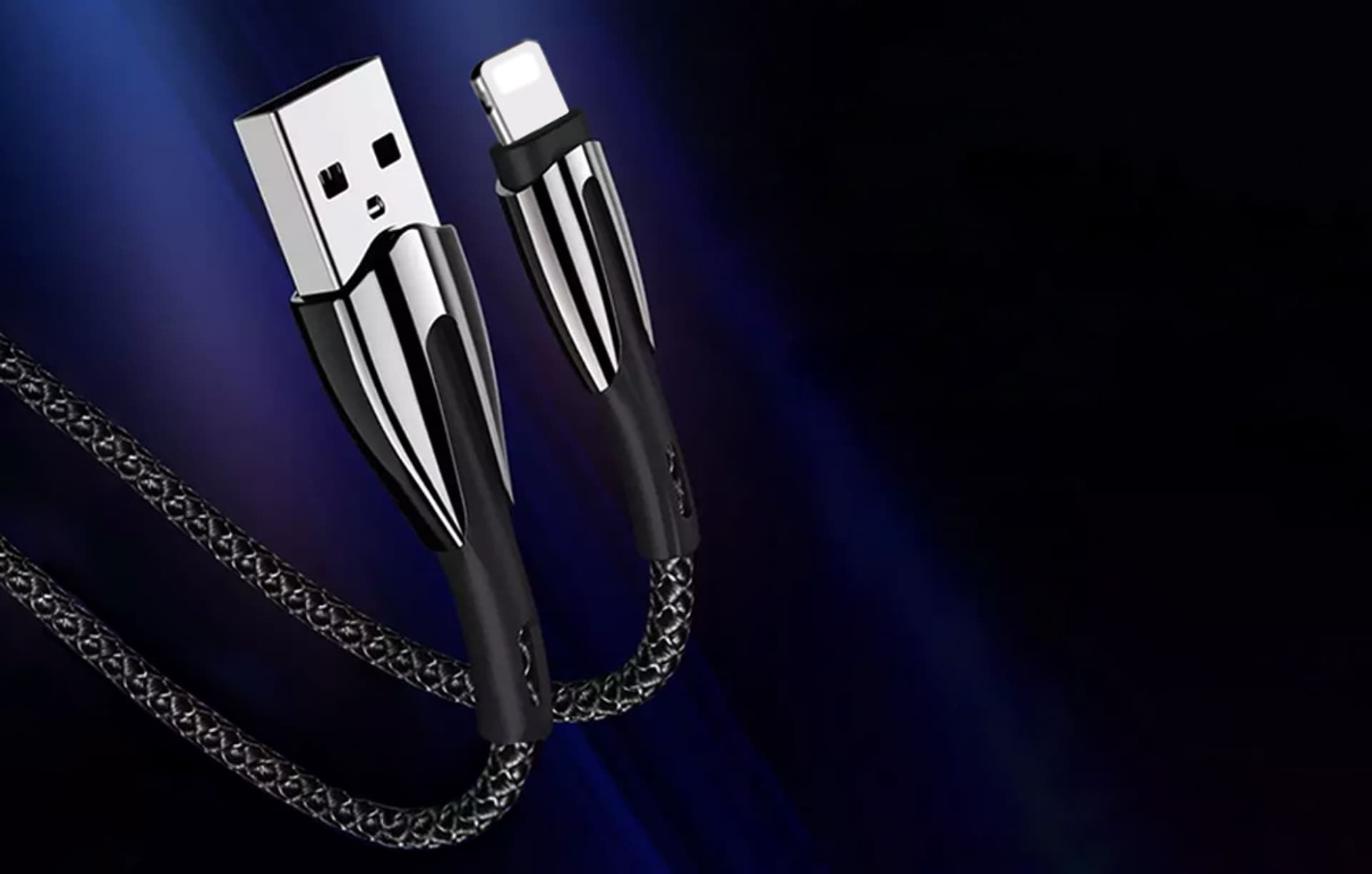 

Kabel USB Lightning Remax Armor, 1m, 3.0A (czarny)