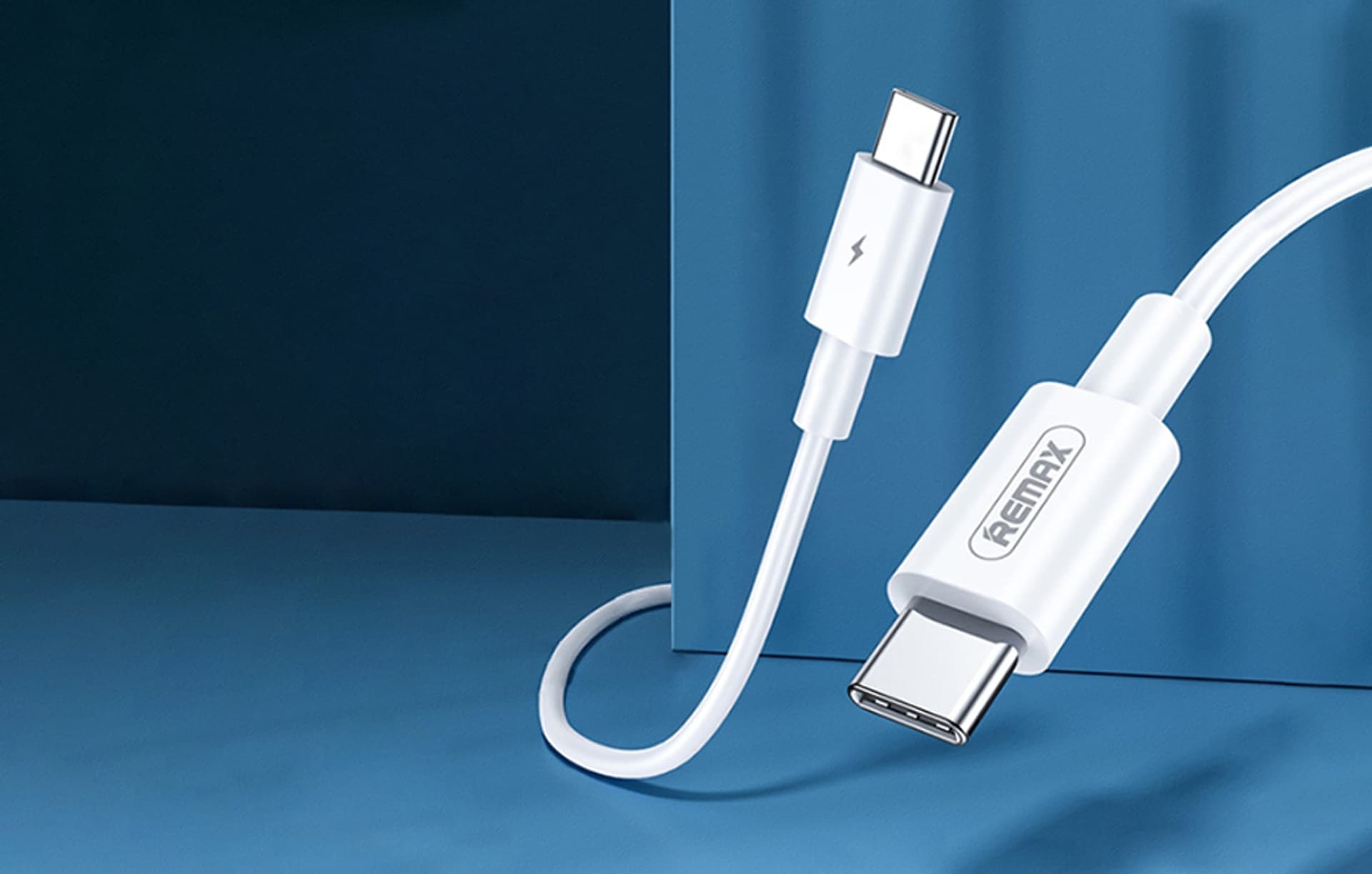 

Kabel USB-C do USB-C Remax Marlik, 1m, 100W (biały)