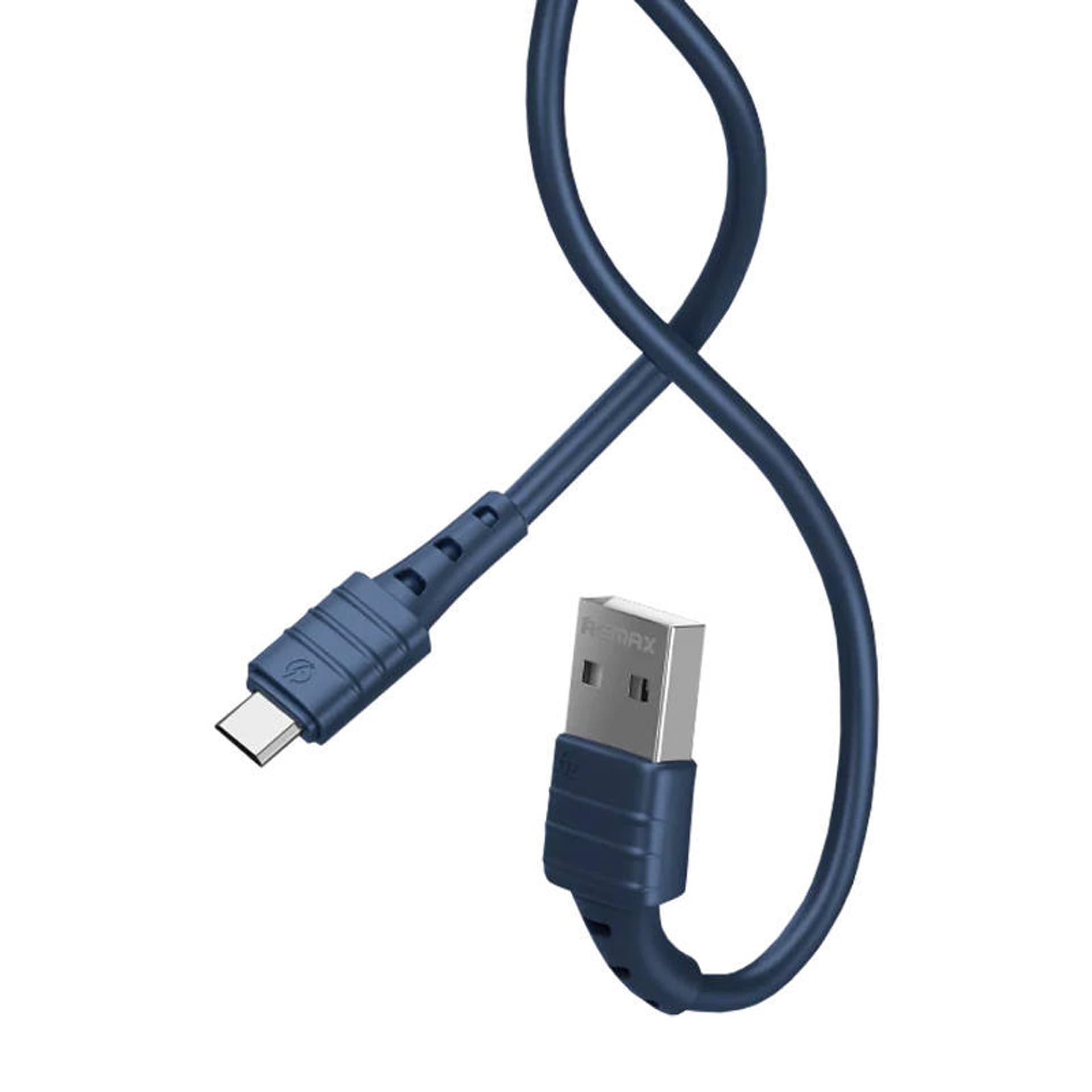 

Kabel USB Micro Remax Zeron, 1m, 2.4A (niebieski)