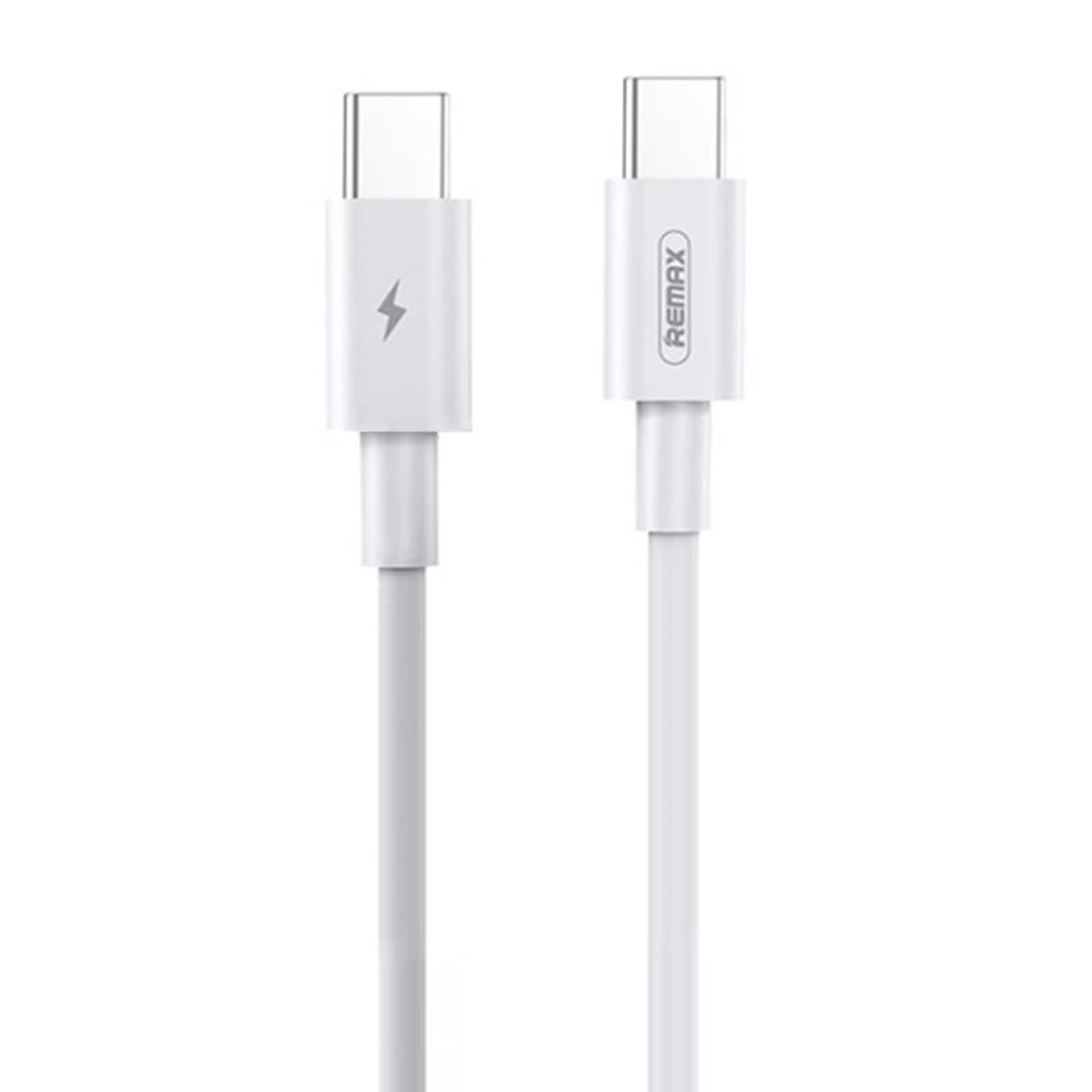 

Kabel USB-C do USB-C Remax Marlik, 2m, 100W (biały)