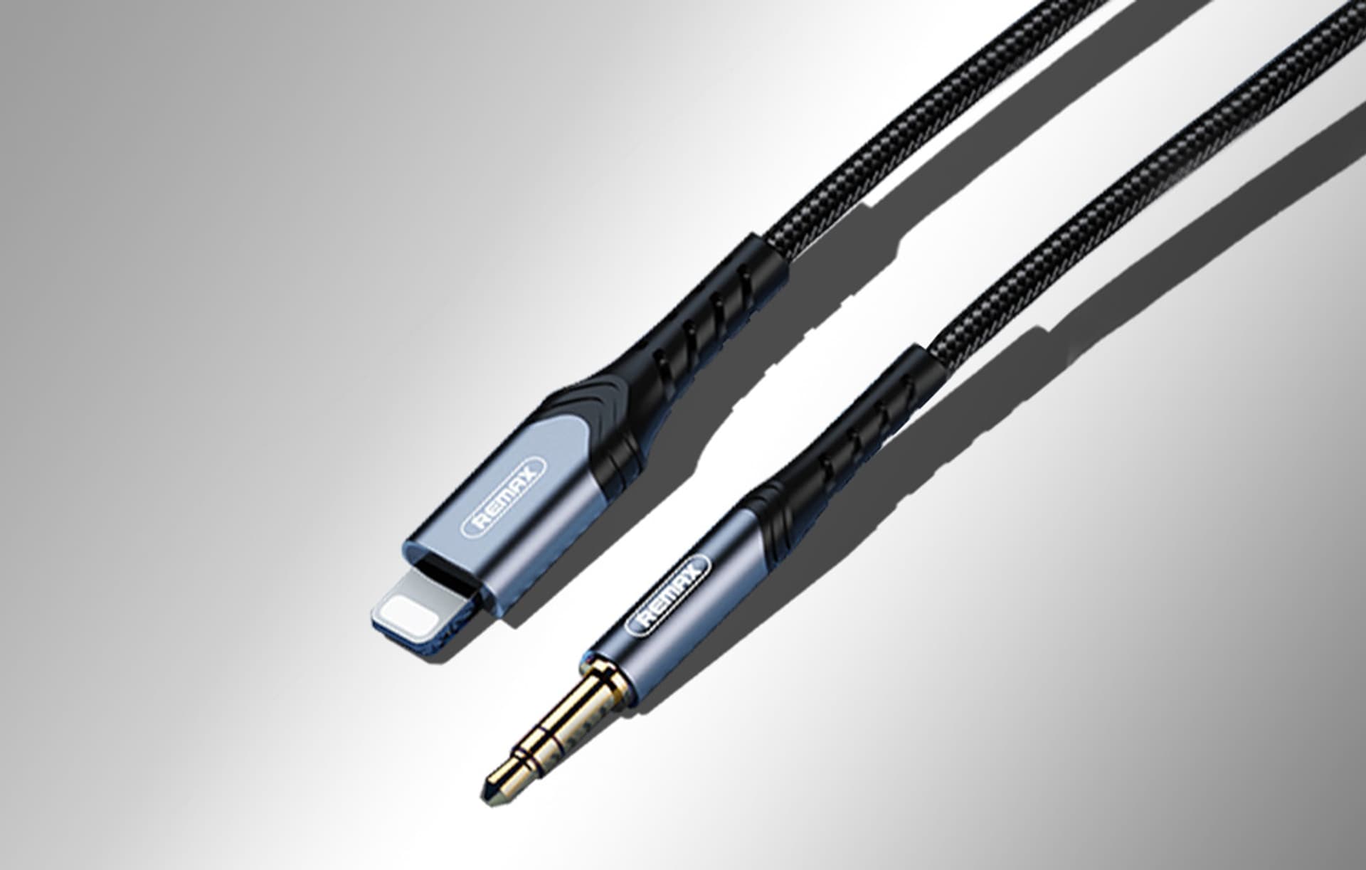 

Kabel lihgtning do mini jack 3,5 mm REMAX Soundy, RC-C015i