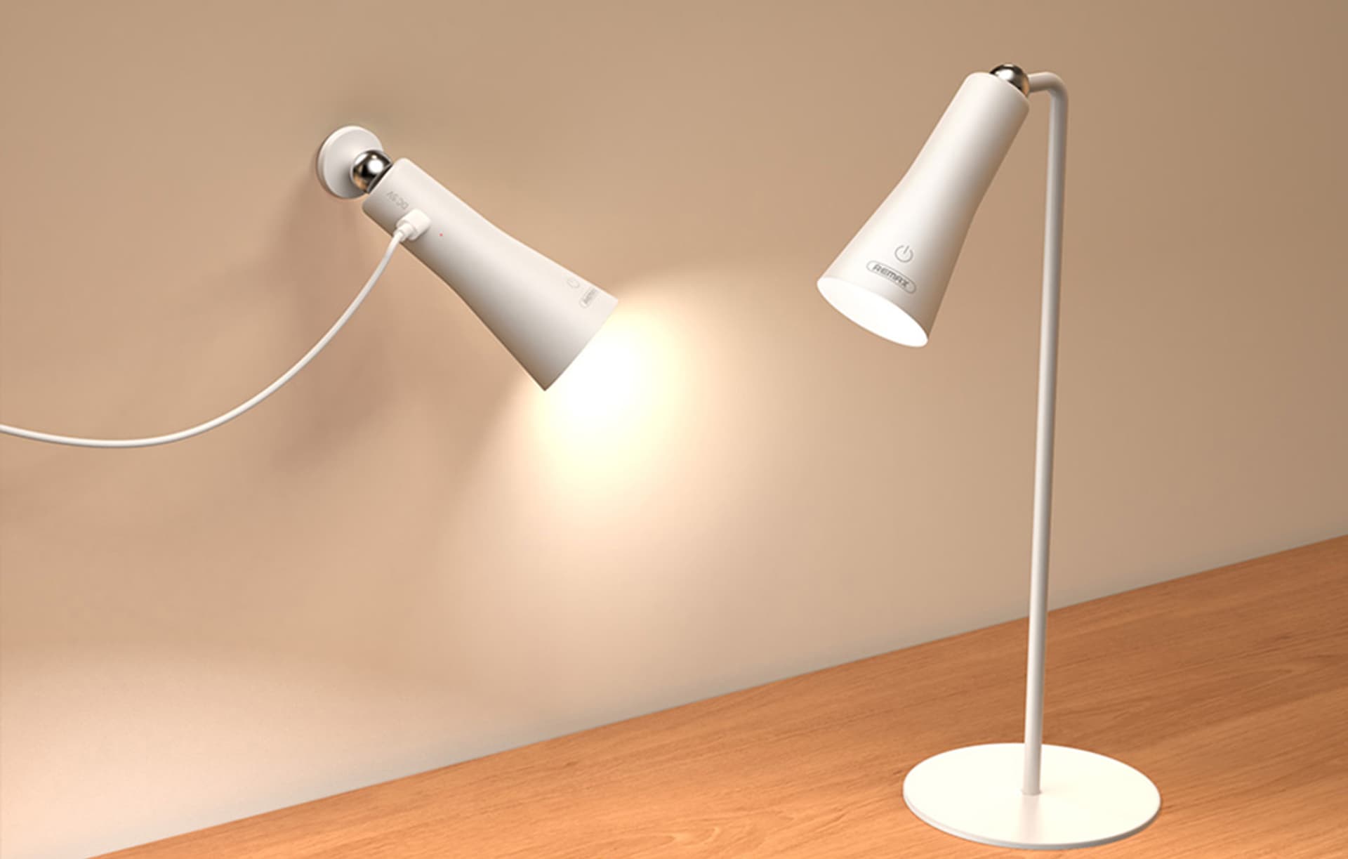 

Lampa Remax Hunyo RT-E710 (biała)