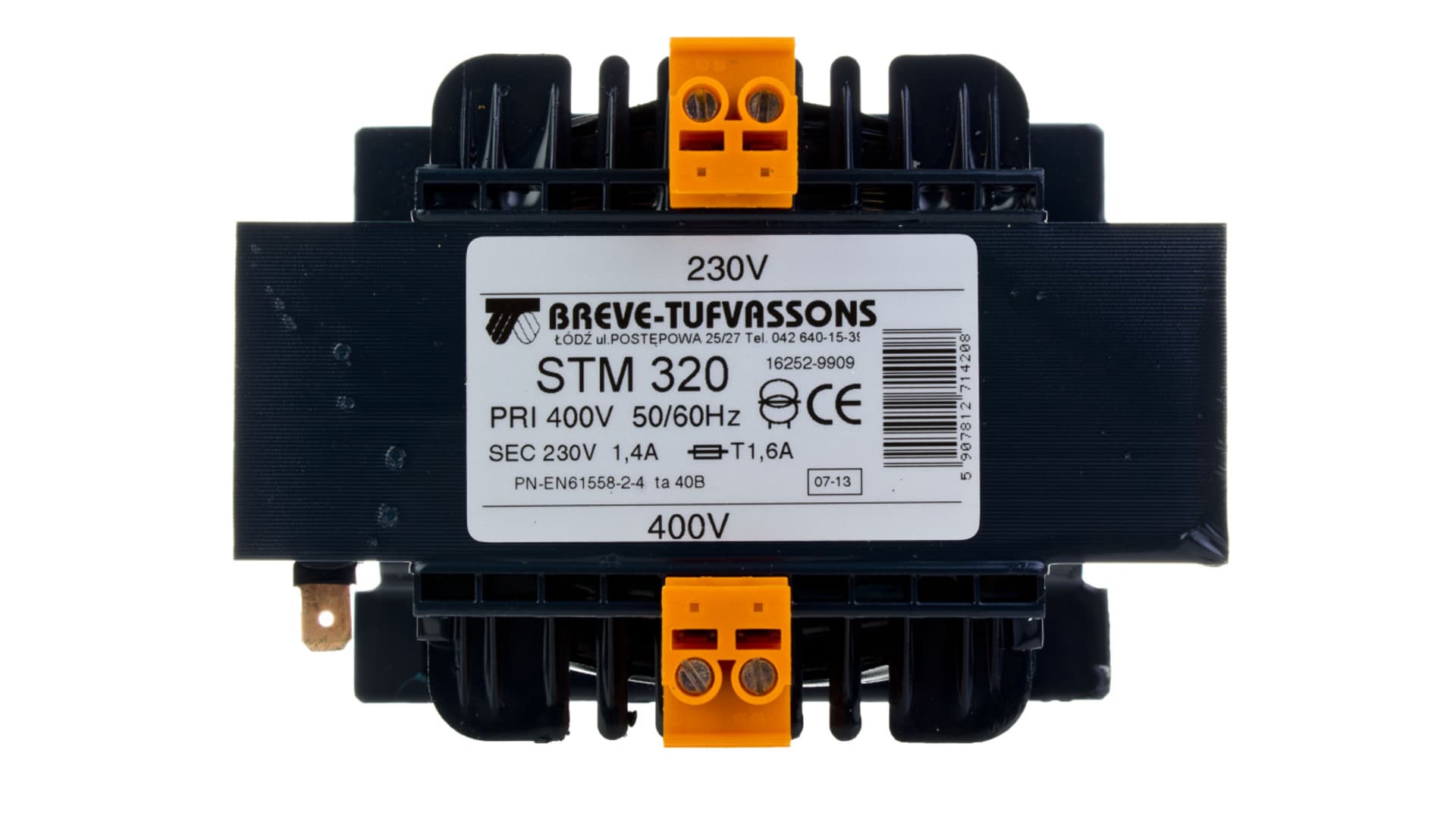 

Transformator 1-fazowy STM 320VA 400/230V 16252-9909