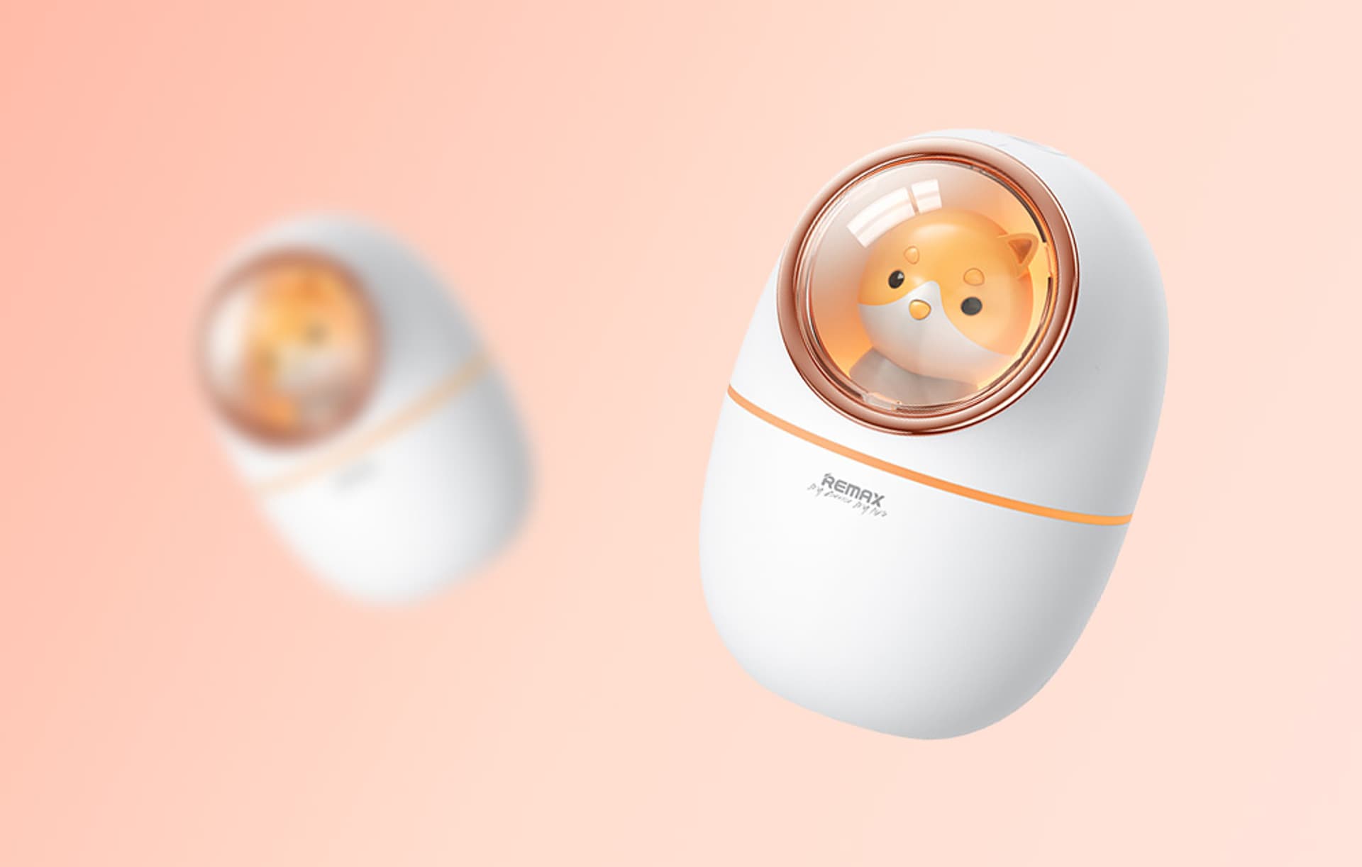 

Nawilżacz powietrza Remax Petit Space Capsule (plug-in)