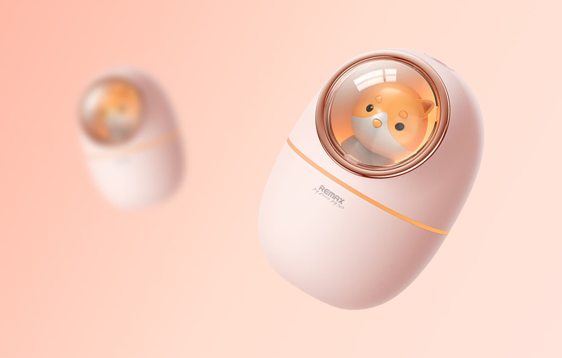 

Nawilżacz powietrza Remax Petit Space Capsule (plug-in)